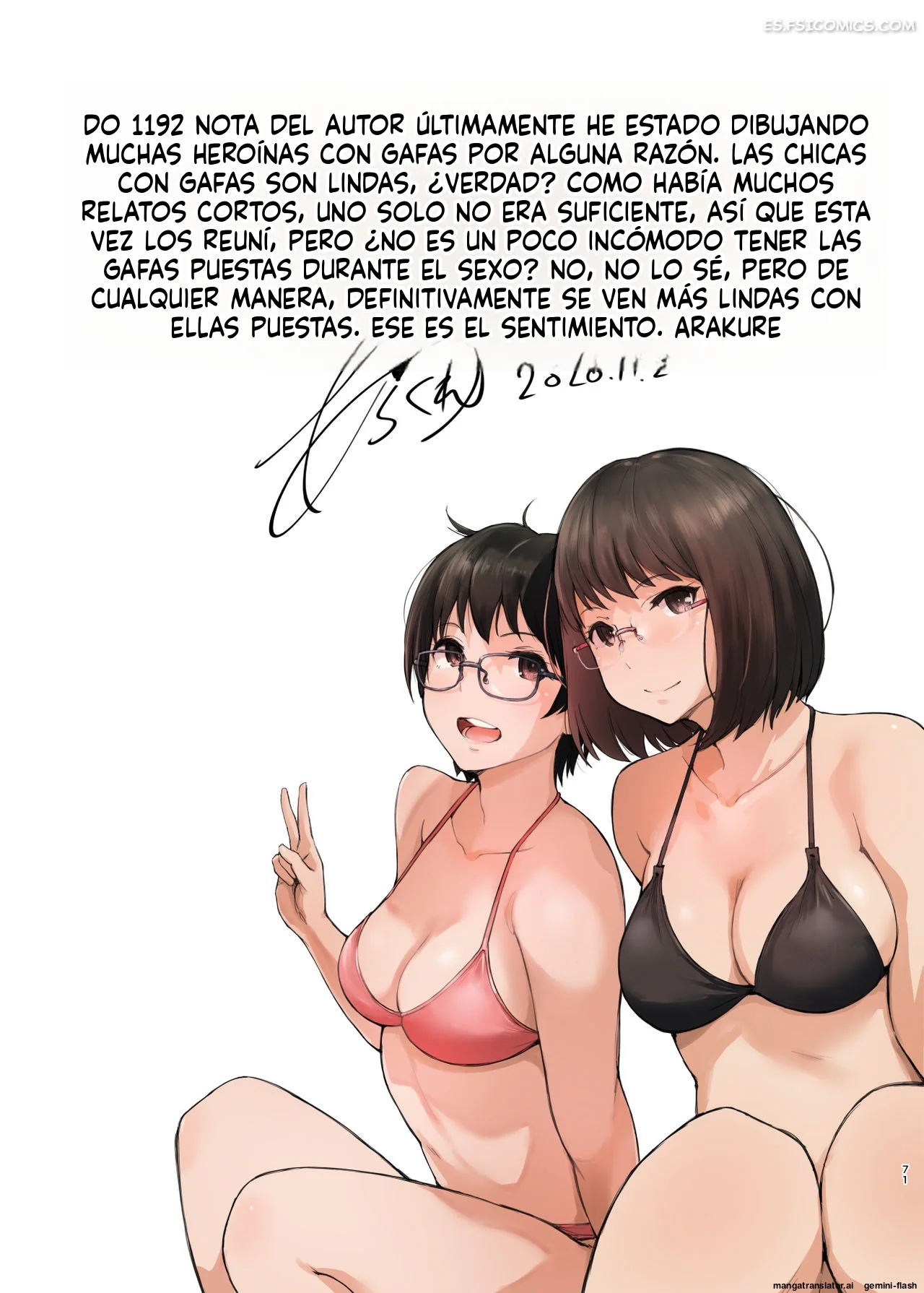 Tu Novia Estuvo Genial – Arakure - 71 - FSI Comics tu novia estuvo genial arakure 071