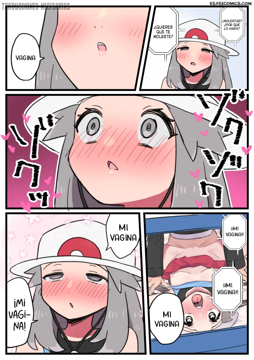 un manga sobre leaf chan siendo sorprendida masturbandose y siendo castigada por green enoki 004