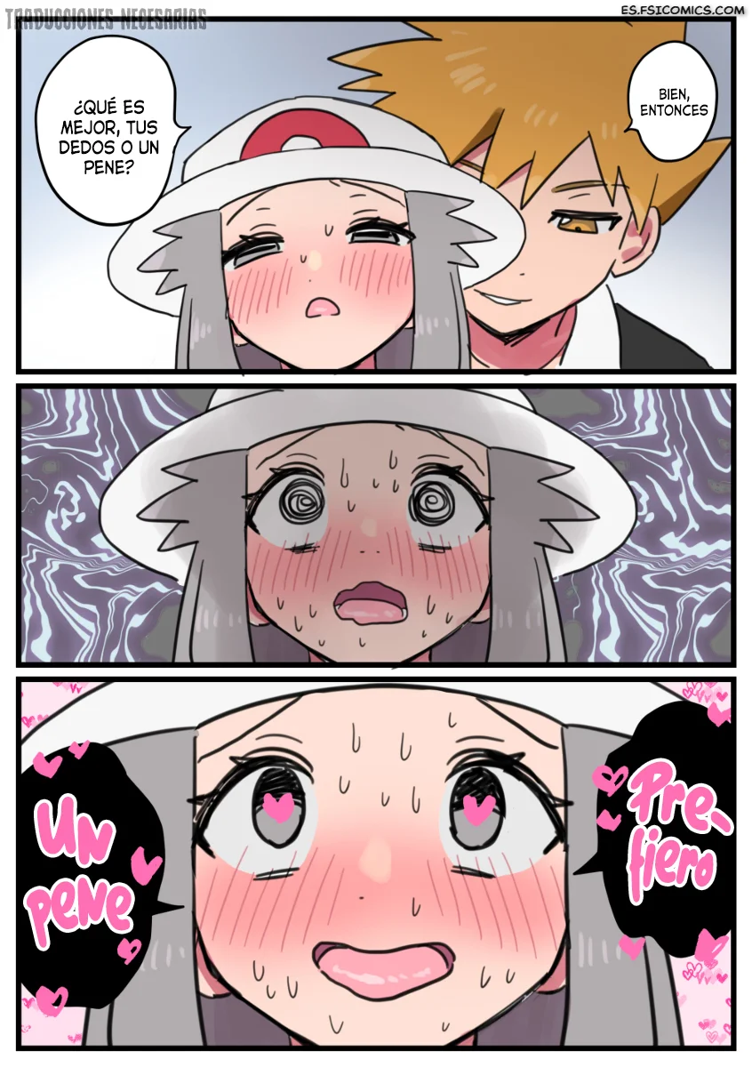 un manga sobre leaf chan siendo sorprendida masturbandose y siendo castigada por green enoki 009