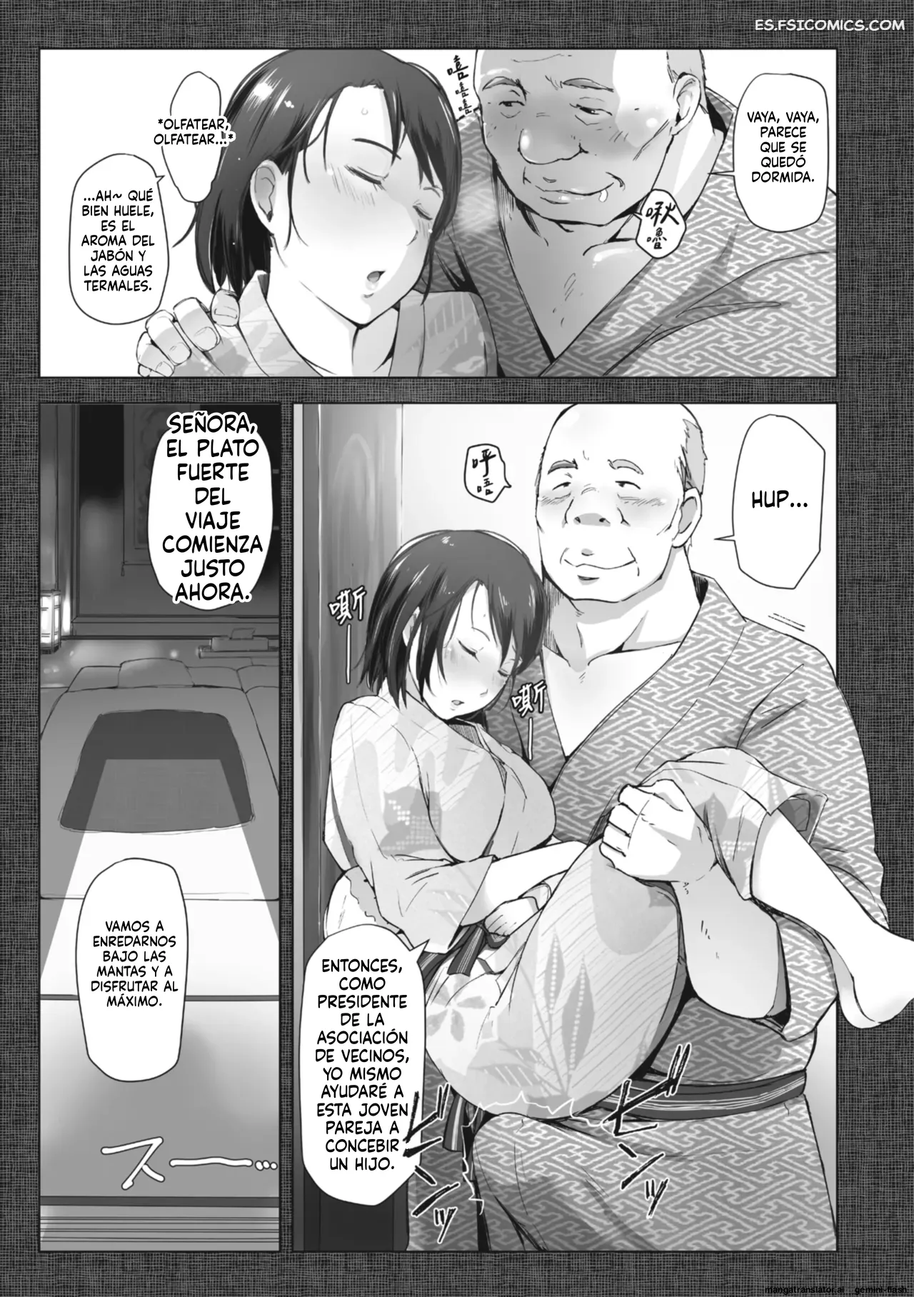 un viaje de una mujer casada y un cornudo arakure 012