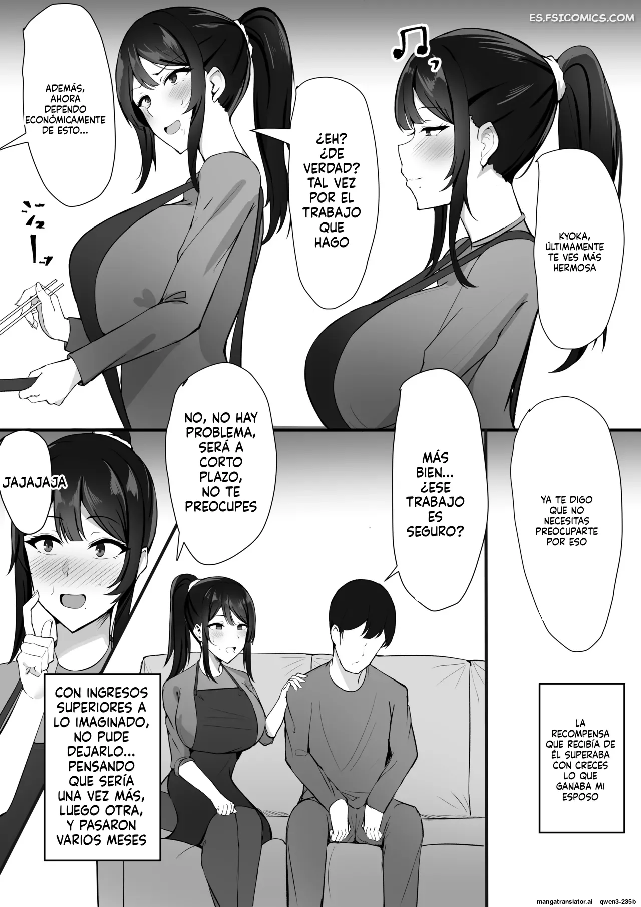 Una Esposa Que Se Deja Abrazar Por El Bien De La Vida Matrimonial – Mitty - 32 - FSI Comics una esposa que se deja abrazar por el bien de la vida matrimonial mitty 032