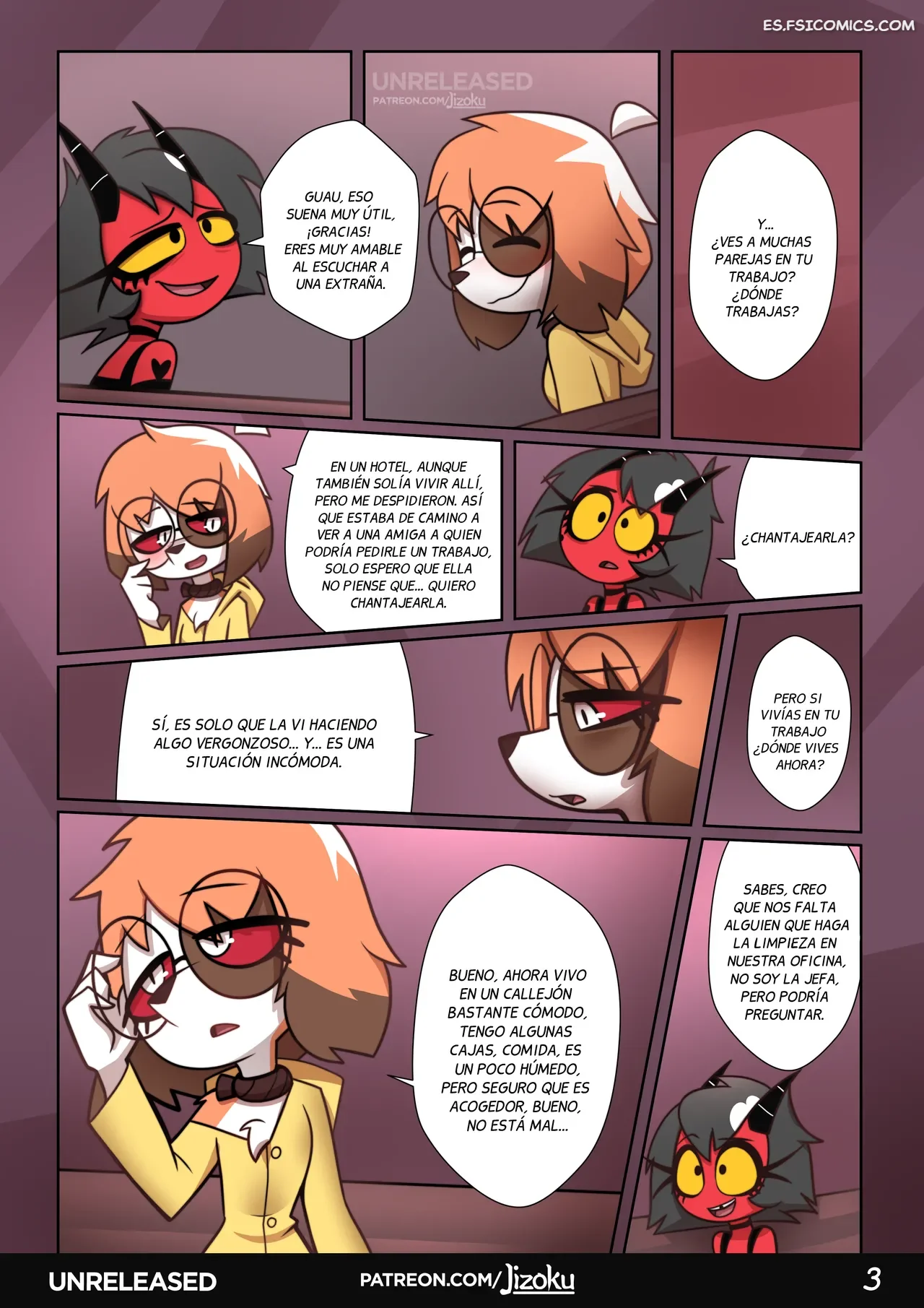 A Night With Loona Capítulo 2 – Jizoku - 4 - FSI Comics a night with loona capitulo 2 jizoku 004