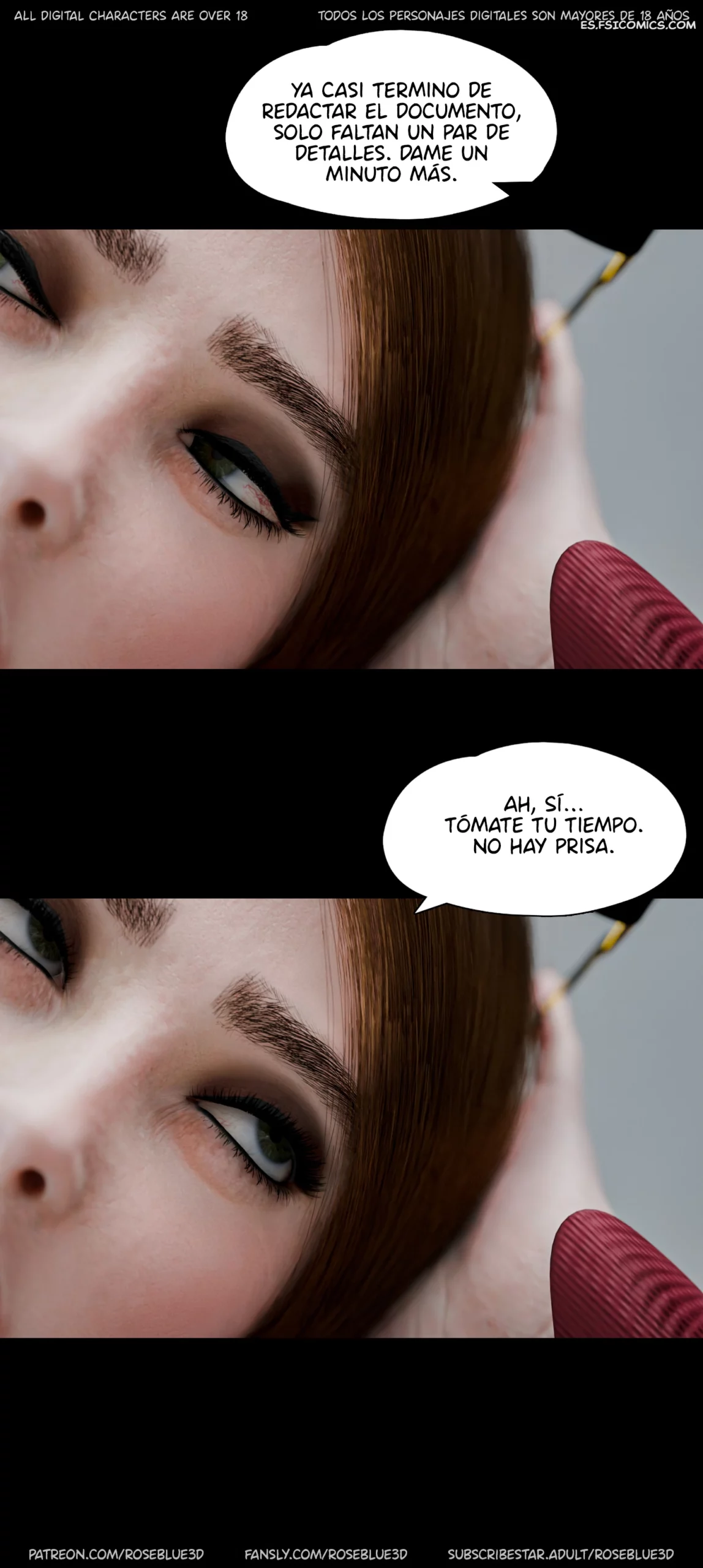 Despedido Capítulo 8 – Rose Blue 3D - 3 - FSI Comics despedido capitulo 8 rose blue 3d 003