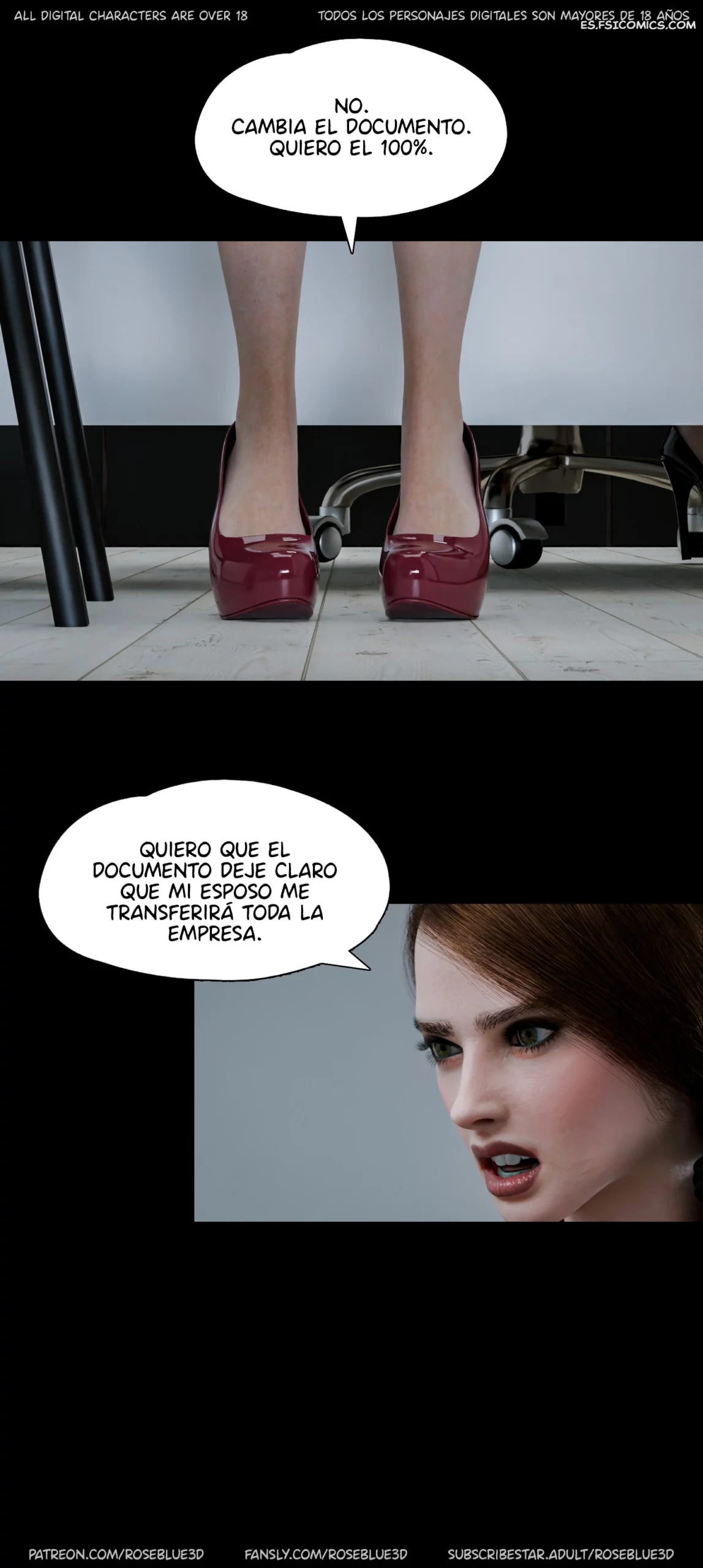 Despedido Capítulo 8 – Rose Blue 3D - 12 - FSI Comics despedido capitulo 8 rose blue 3d 012