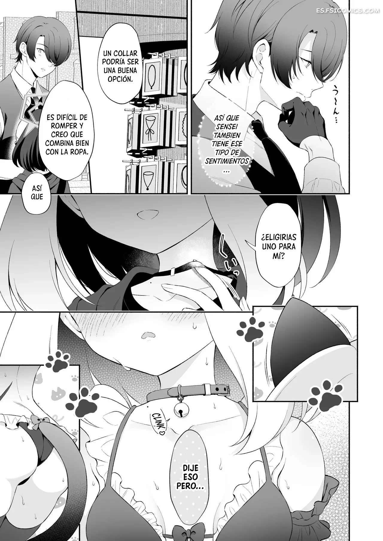 kayoko quiere ser la gatita de sensei komi zumiko 007