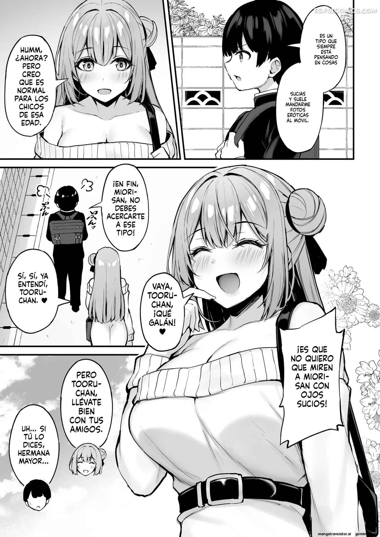 la hermana mayor siempre amable mientras yo estaba fuera capitulo 1 xe 010