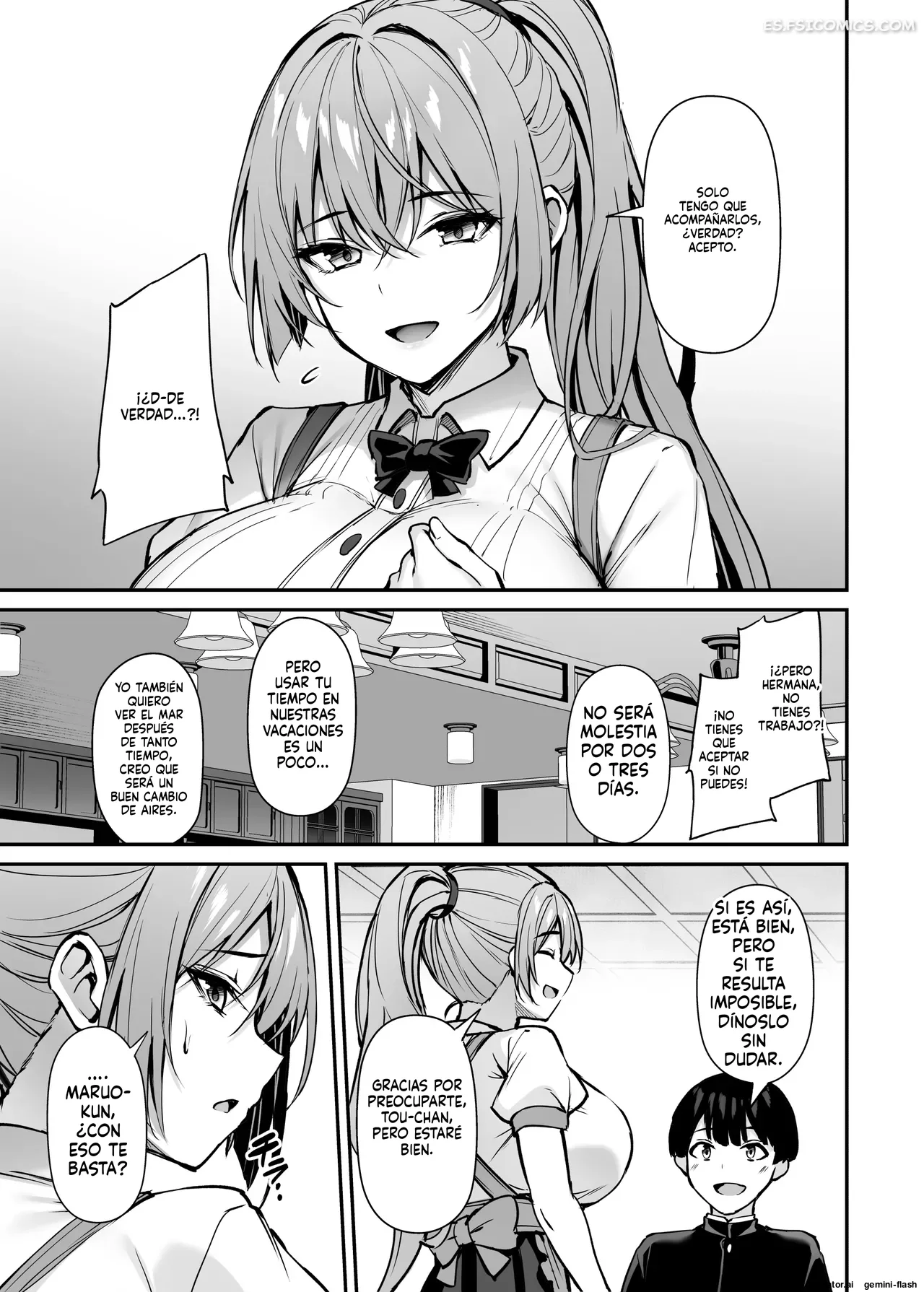 La Hermana Mayor Siempre Amable, Mientras Yo Estaba Fuera Capítulo 2 – Xe - 24 - FSI Comics la hermana mayor siempre amable mientras yo estaba fuera capitulo 2 xe 024