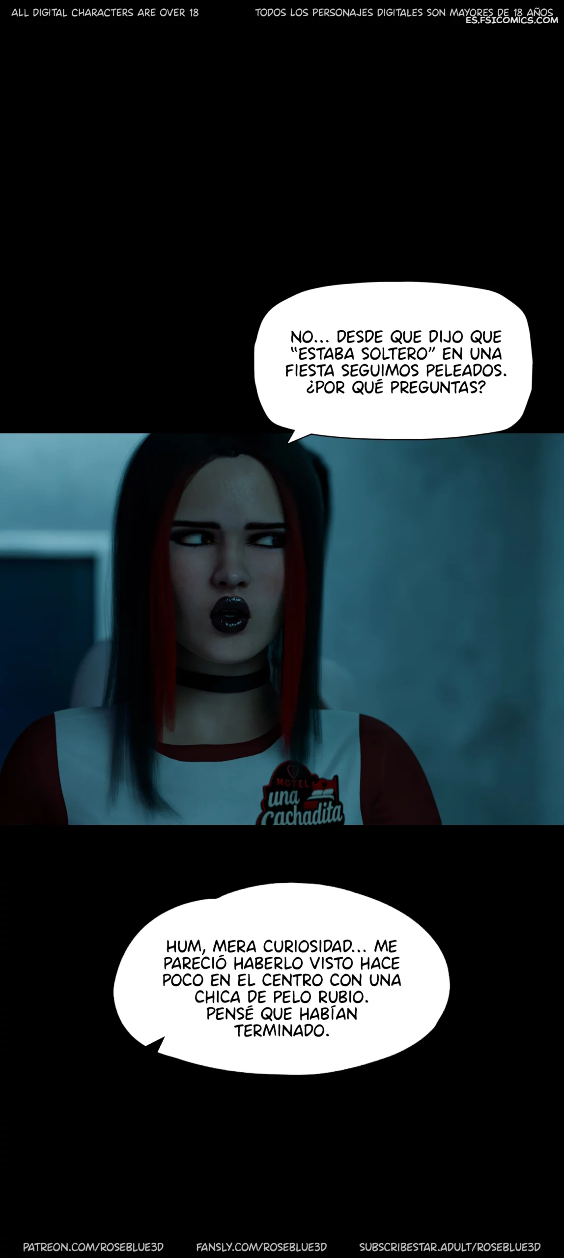 La Viuda De Mi Vecina Capítulo 54 – Rose Blue 3D - 115 - FSI Comics la viuda de mi vecina capitulo 54 rose blue 3d 115