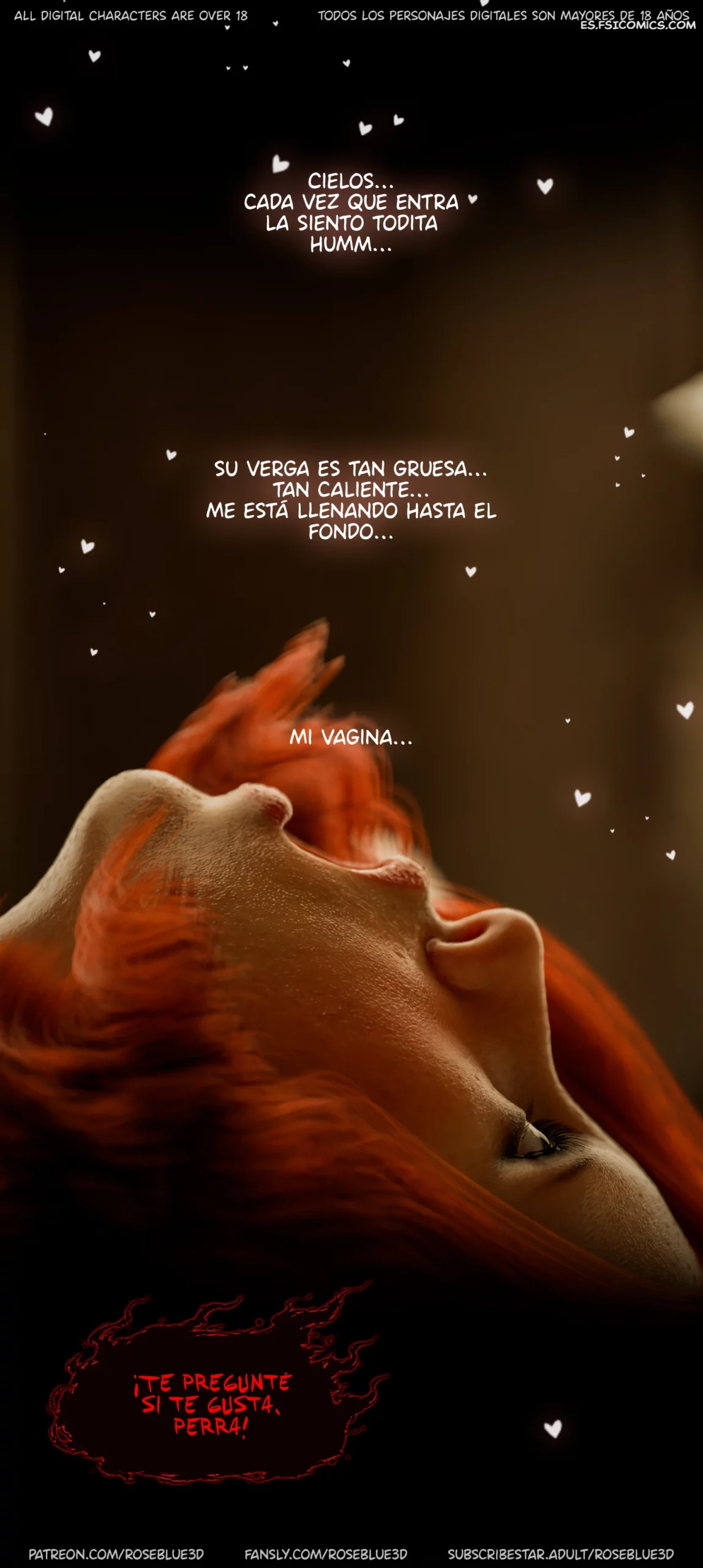 La Viuda De Mi Vecina Capítulo 54 – Rose Blue 3D - 125 - FSI Comics la viuda de mi vecina capitulo 54 rose blue 3d 125