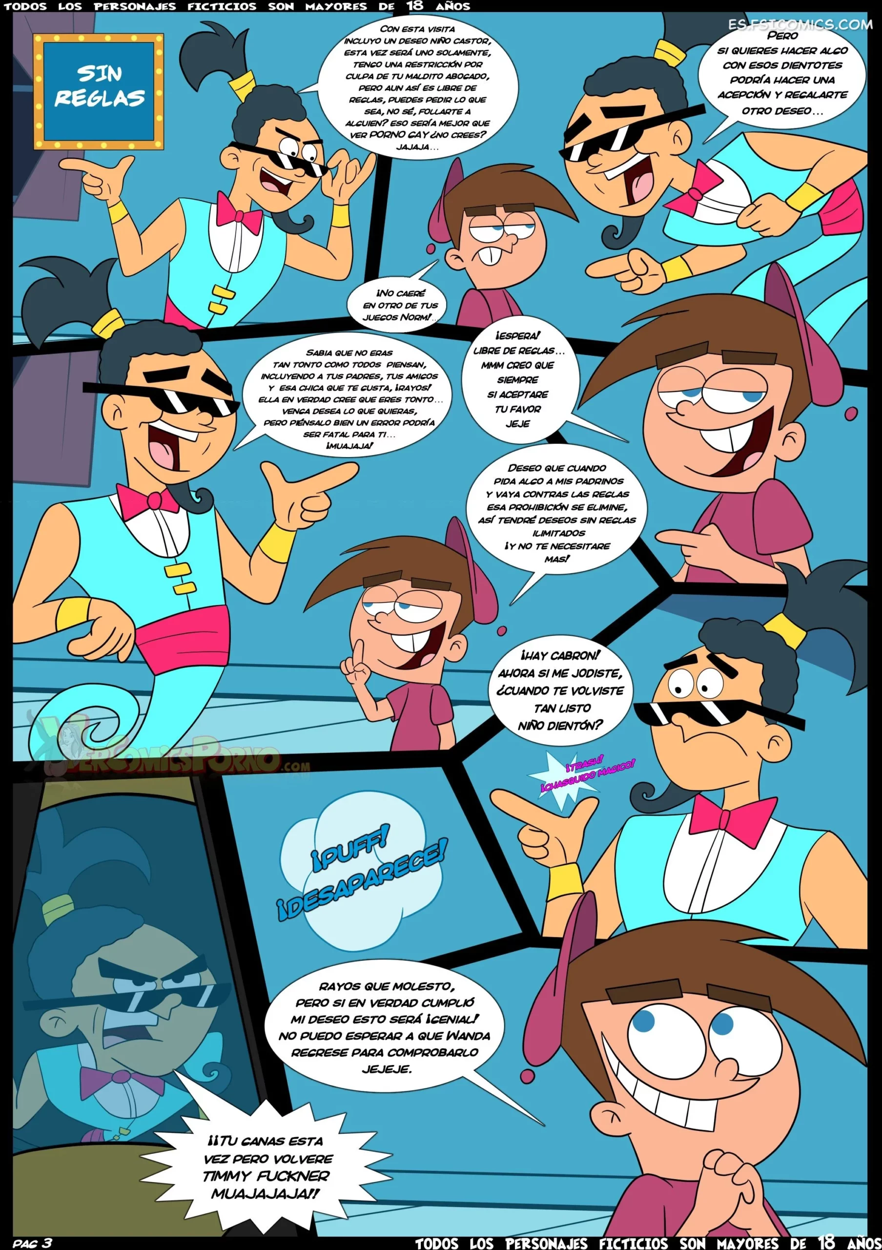 los padrinos magicos rompiendo las reglas capitulo 1 vercomicsporno 004