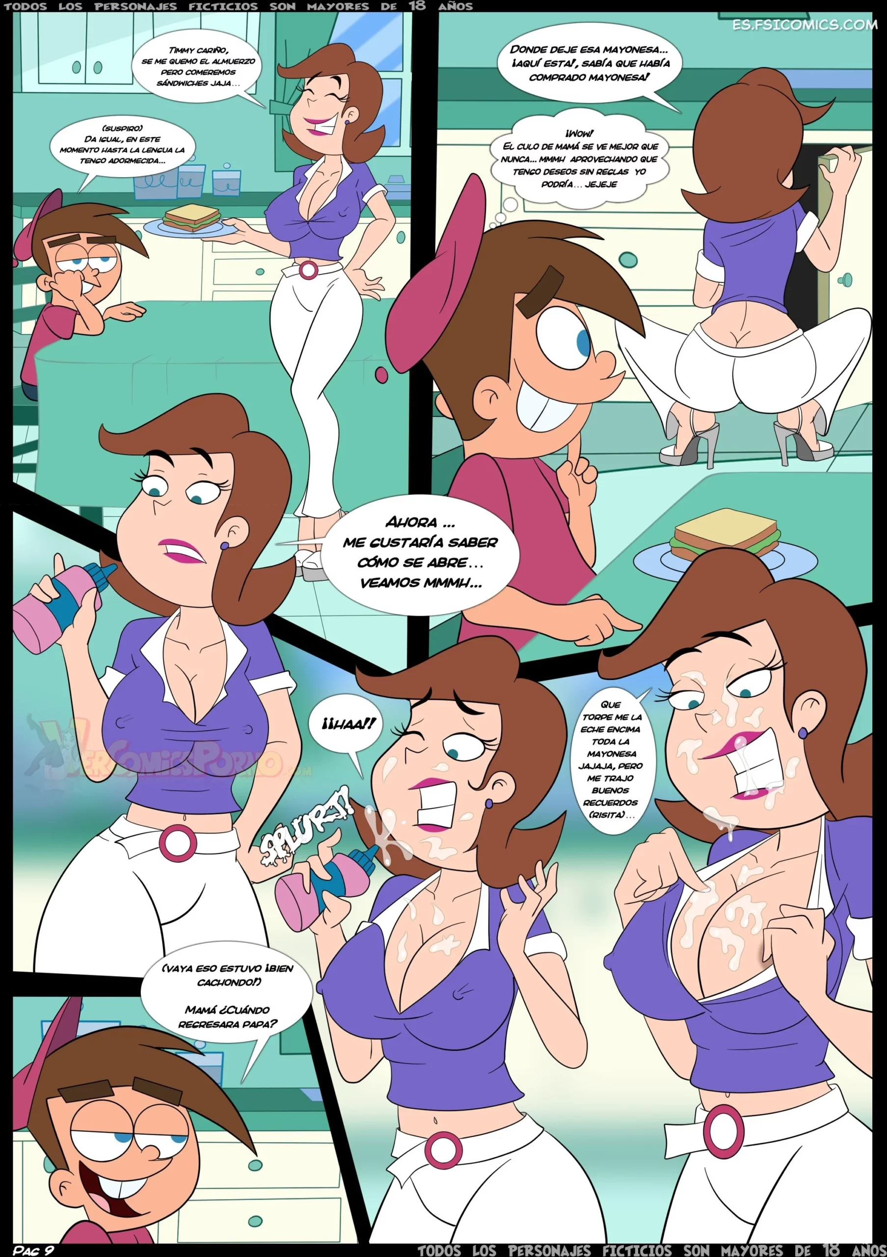 los padrinos magicos rompiendo las reglas capitulo 1 vercomicsporno 010