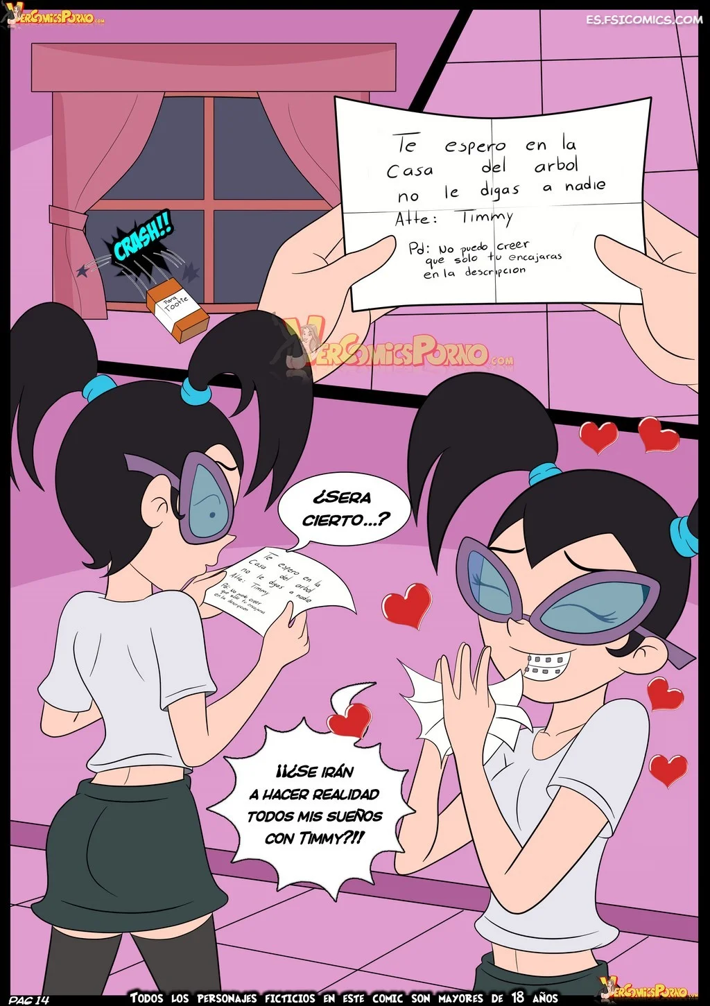 los padrinos magicos rompiendo las reglas capitulo 3 vercomicsporno 013