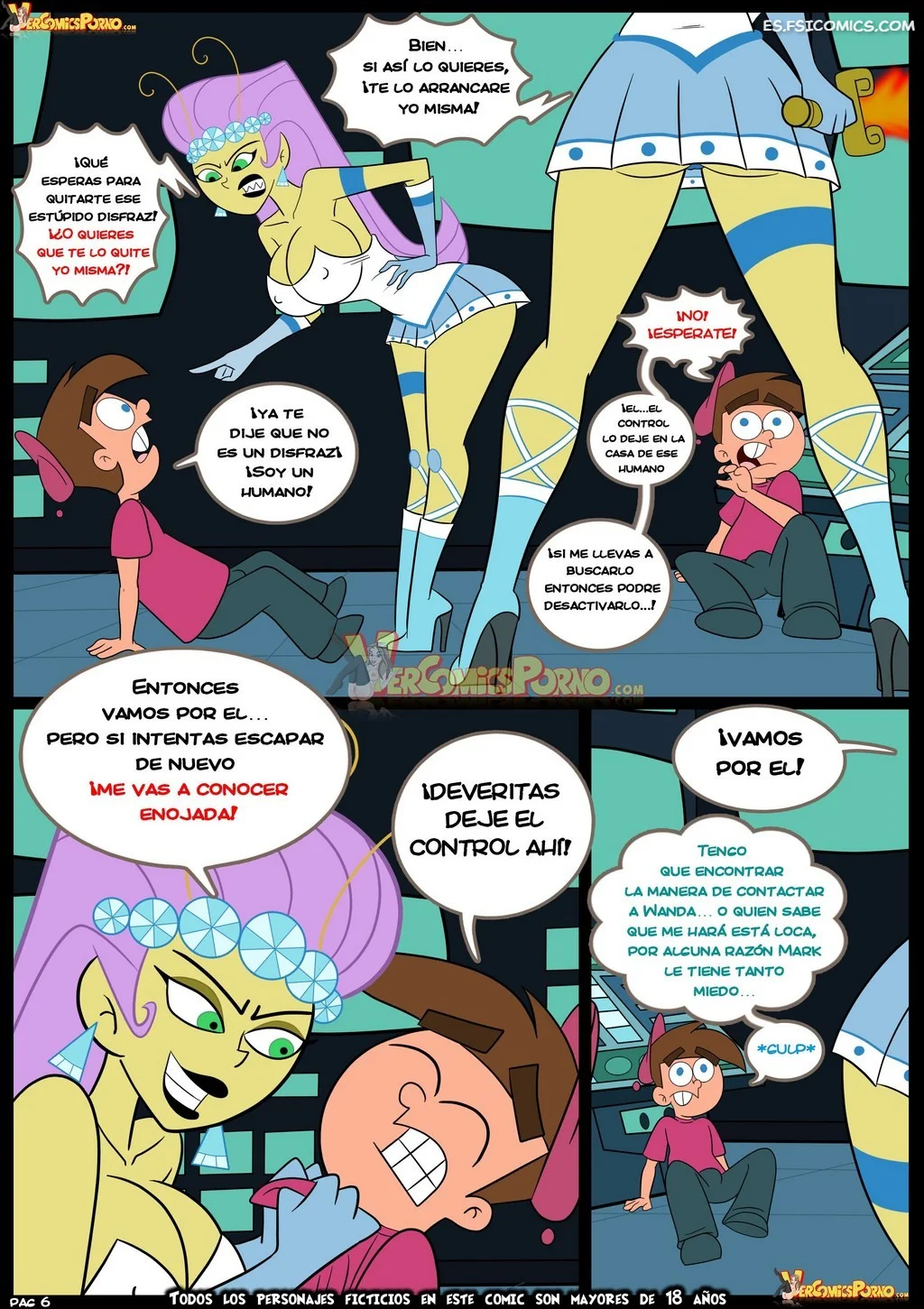 los padrinos magicos rompiendo las reglas capitulo 4 vercomicsporno 007