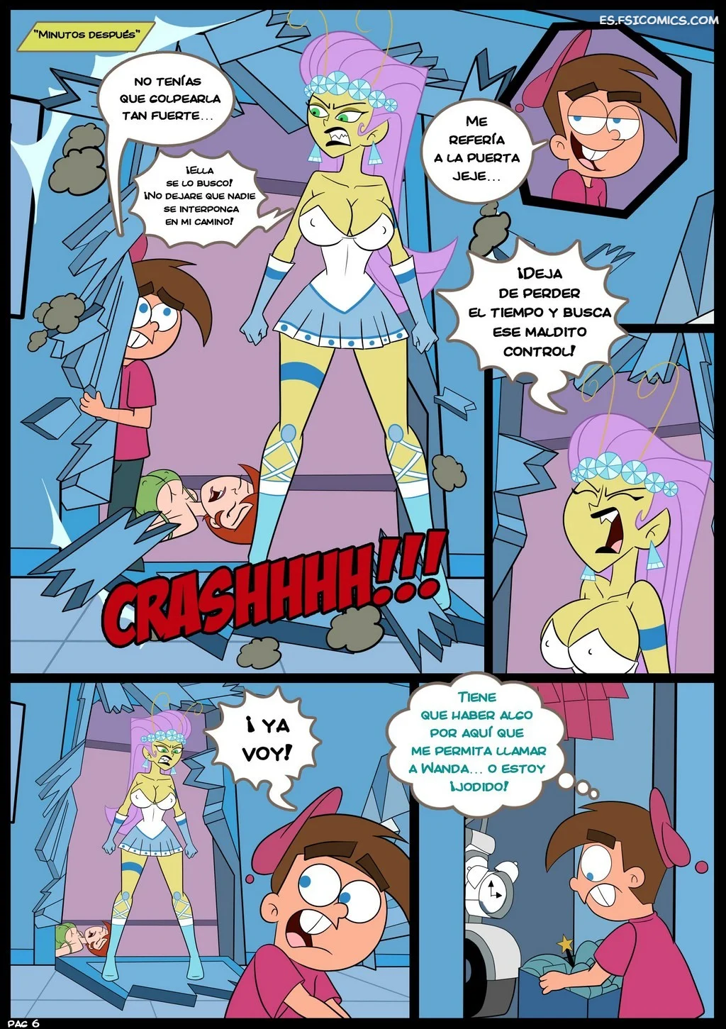 los padrinos magicos rompiendo las reglas capitulo 4 vercomicsporno 008