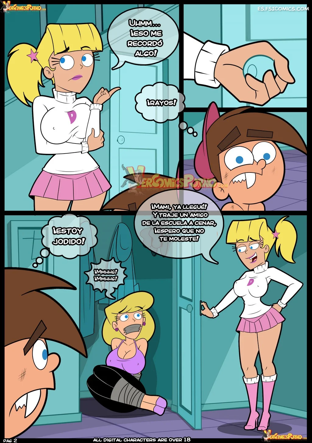 los padrinos magicos rompiendo las reglas capitulo 6 vercomicsporno 003