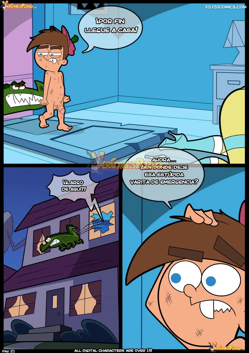 los padrinos magicos rompiendo las reglas capitulo 6 vercomicsporno 022
