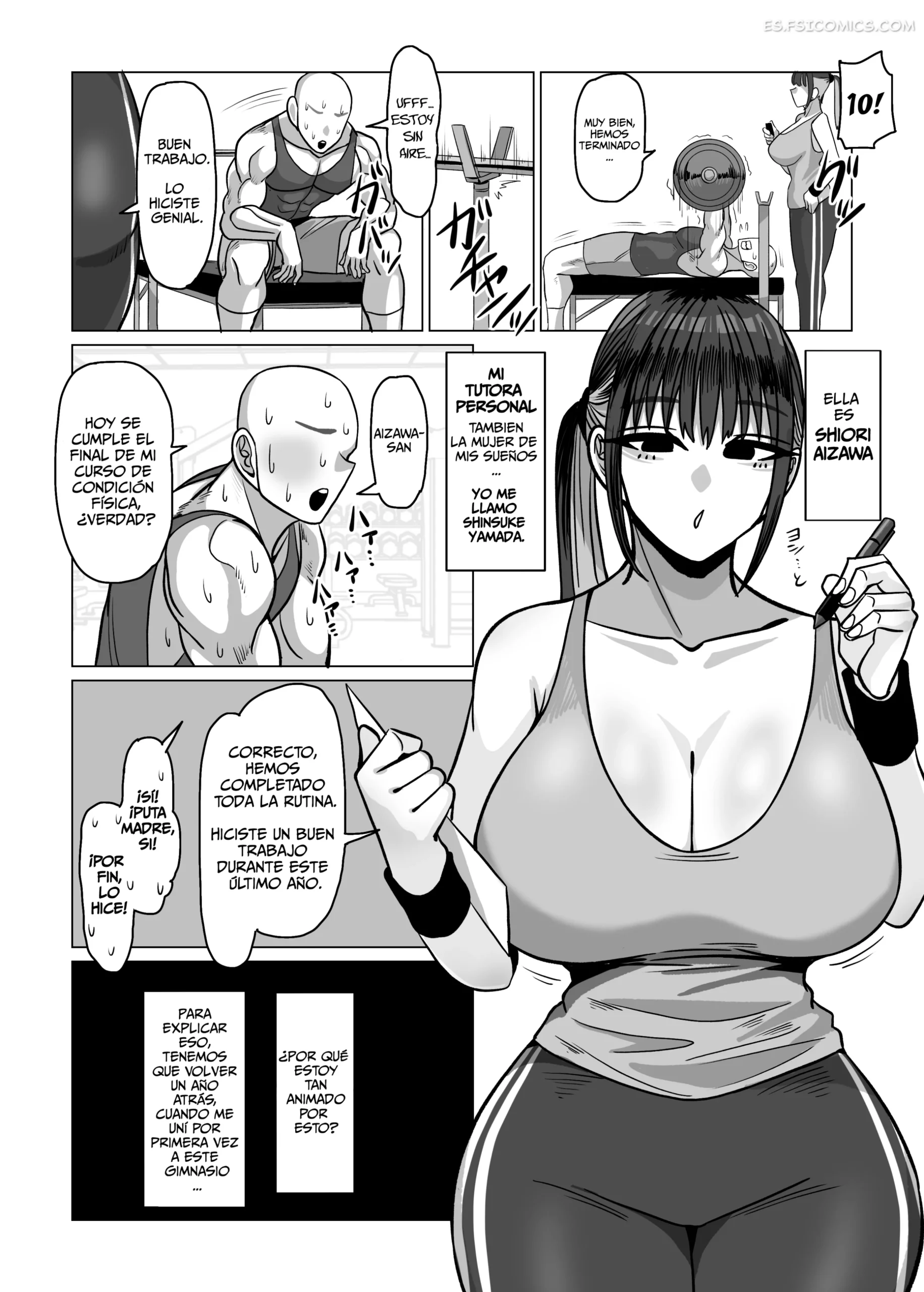 por una entrenadora personal de sexo la historia de como mi virginidad fue tomada echigooriman 003