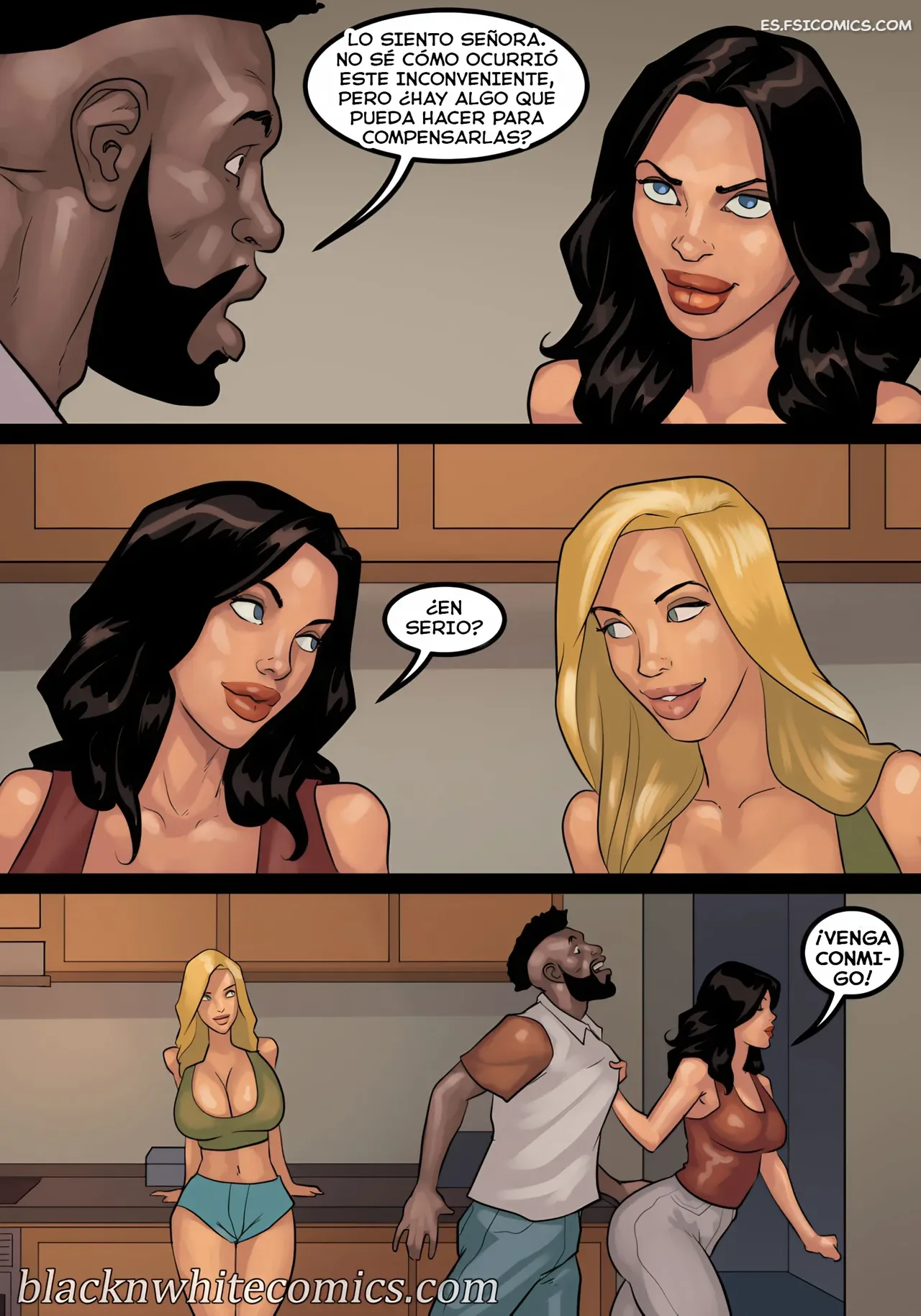 The Poker Game Capítulo 4 - BlacknWhite - 145 - FSI Comics the poker game capitulo 4 blacknwhite 145