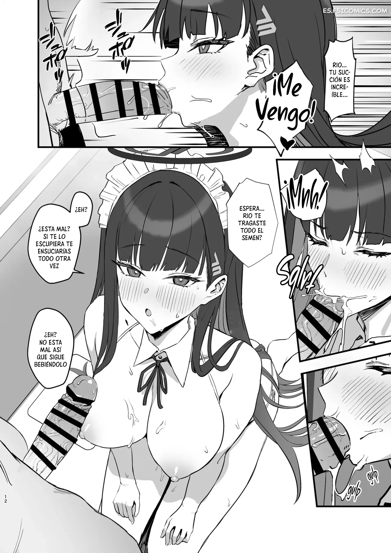 Tsukatsuki Rio Y Su Vida Diaria Como Maid – Prime - 12 - FSI Comics tsukatsuki rio y su vida diaria como maid prime 012
