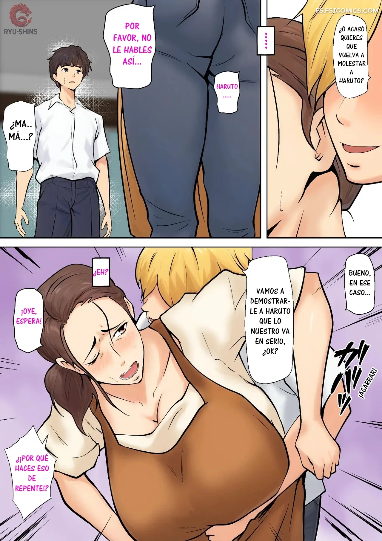 un romance ficticio con el amigo de mi hijo shimipan 016