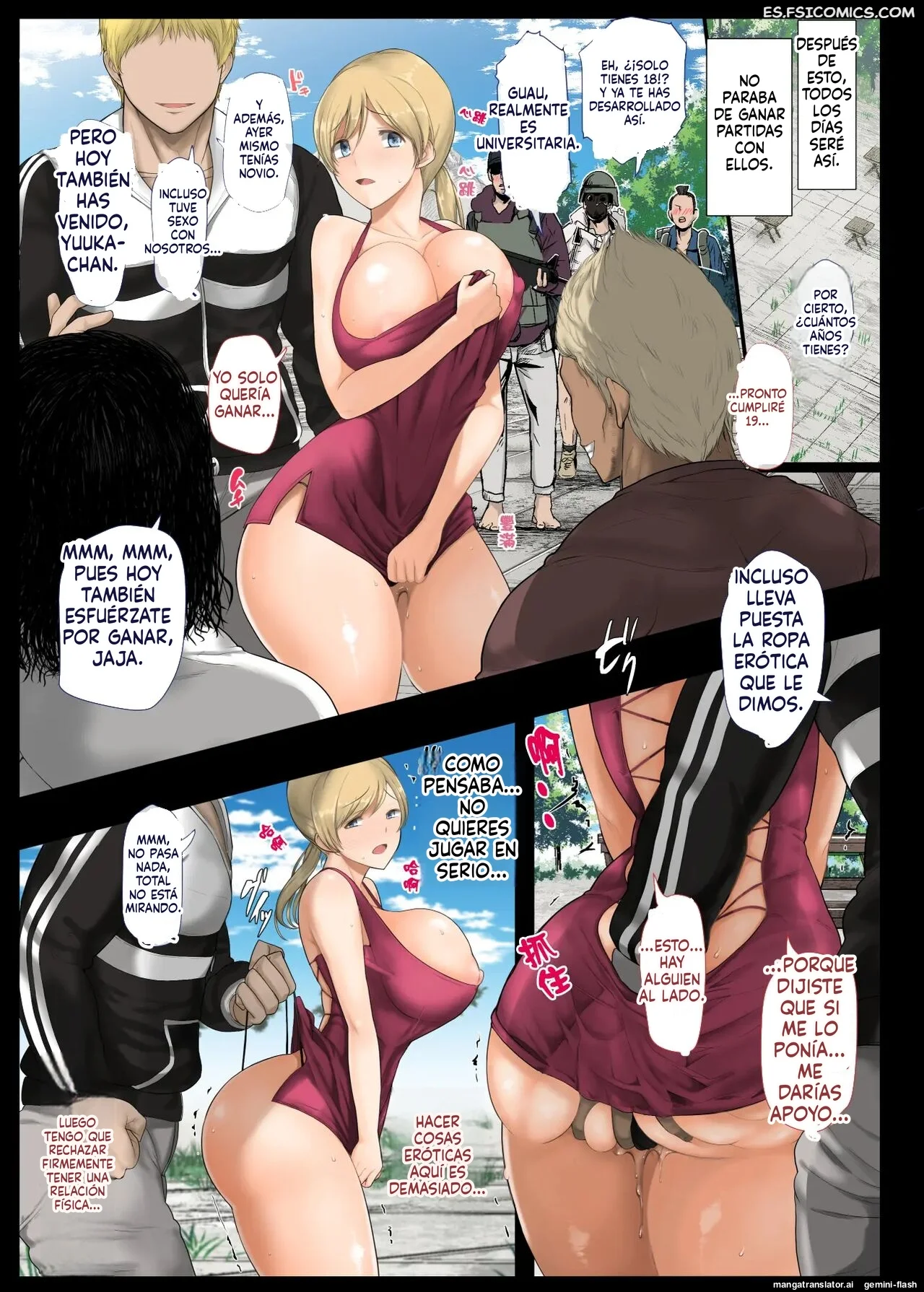 Una Estudiante Universitaria Actual Y Una Partida Lasciva De "Winner Winner Chicken Dinner" – Shimantogawa - 30 - FSI Comics una estudiante universitaria actual y una partida lasciva de winner winner chicken dinner shimantogawa 030