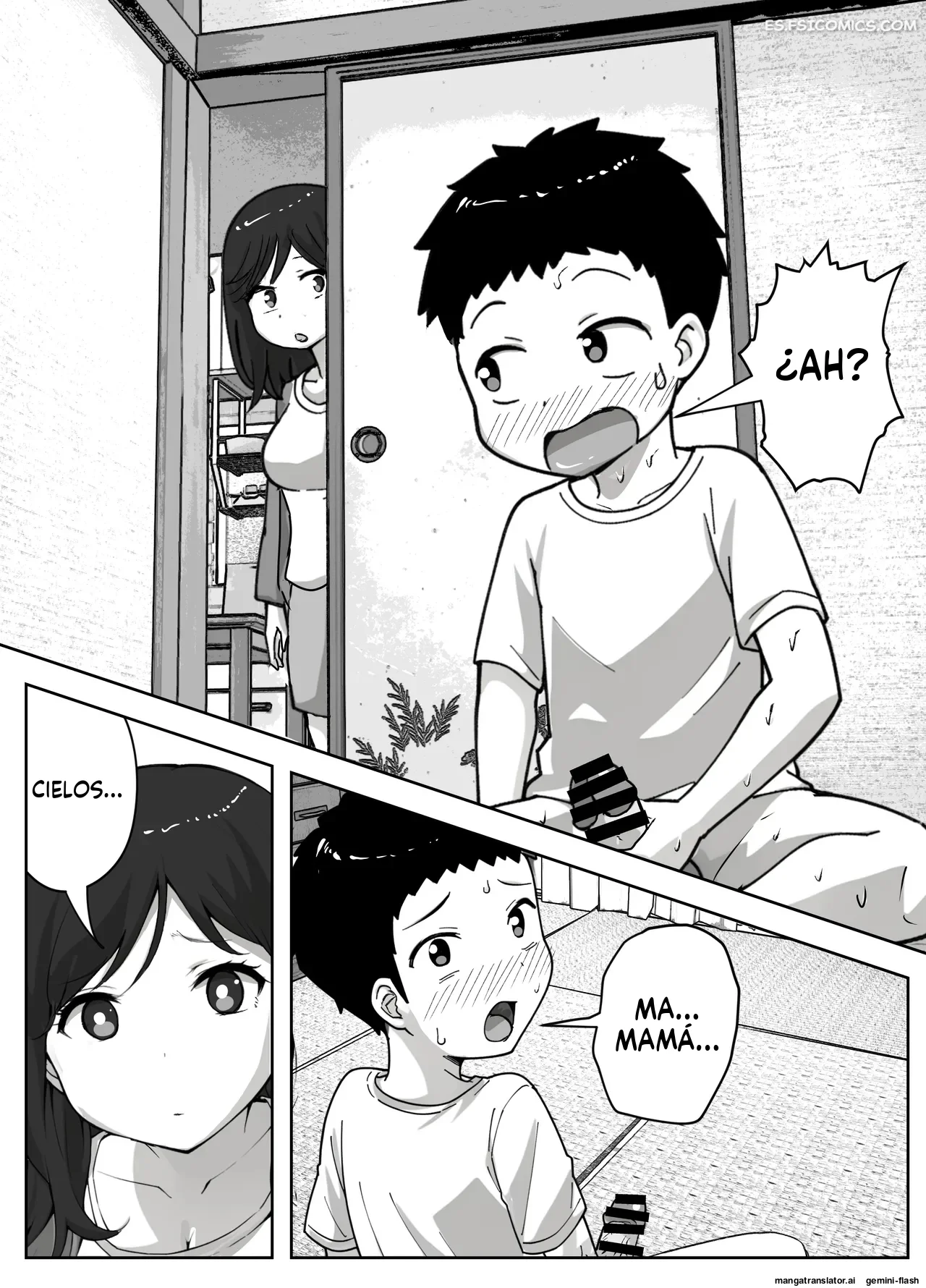 una historia sobre una madre que quiere mantener alejada a la madre de su hijo mtl 004 - FSI Comics