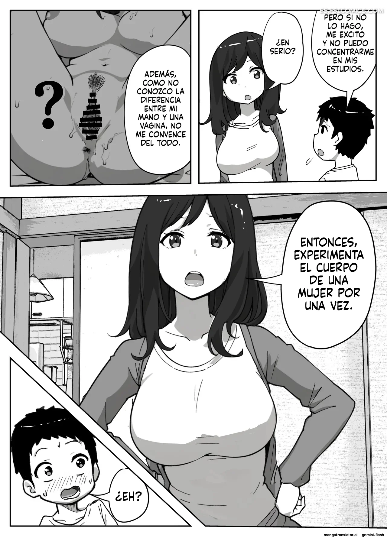 una historia sobre una madre que quiere mantener alejada a la madre de su hijo mtl 007 - FSI Comics