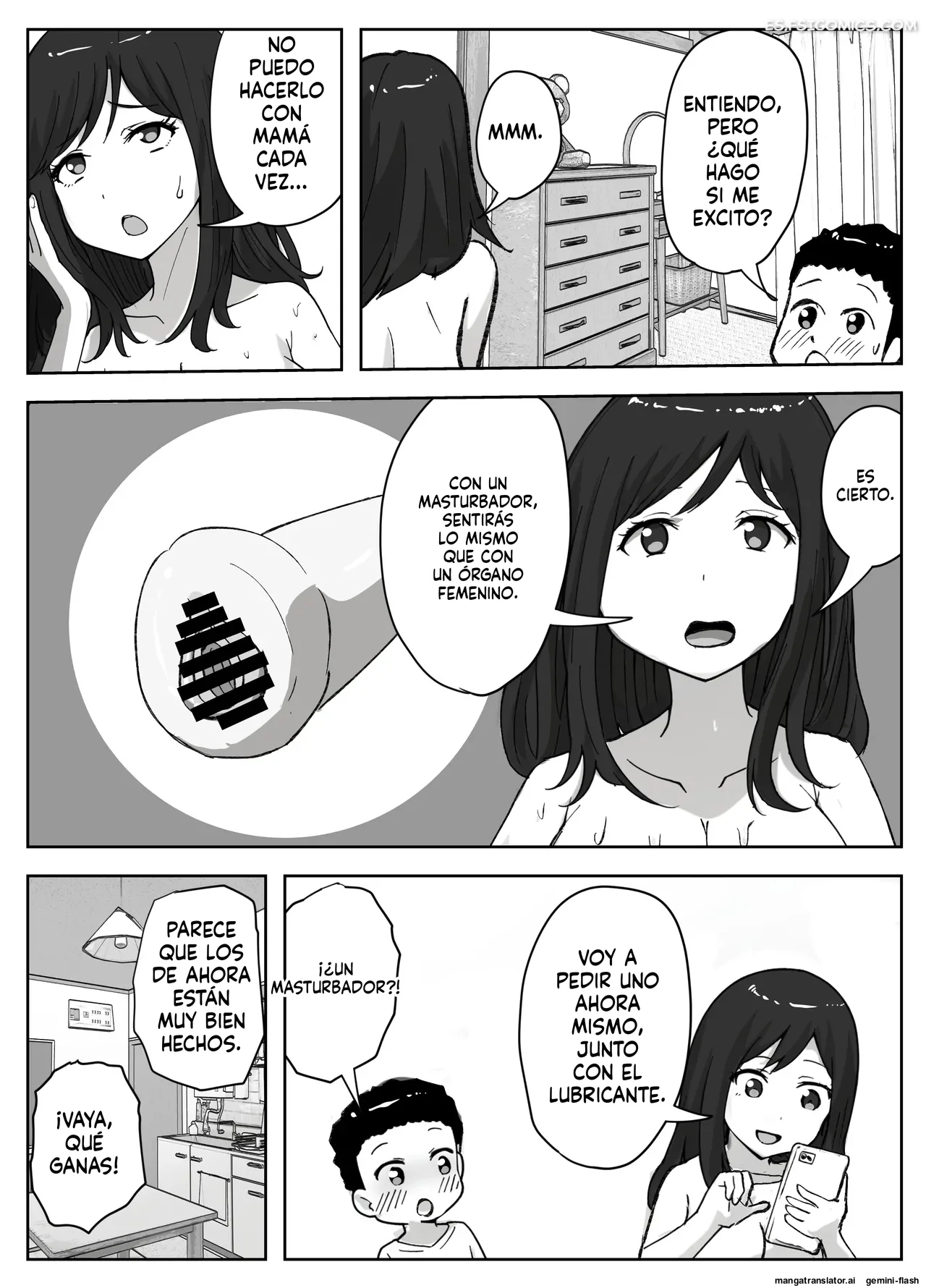 una historia sobre una madre que quiere mantener alejada a la madre de su hijo mtl 017 - FSI Comics