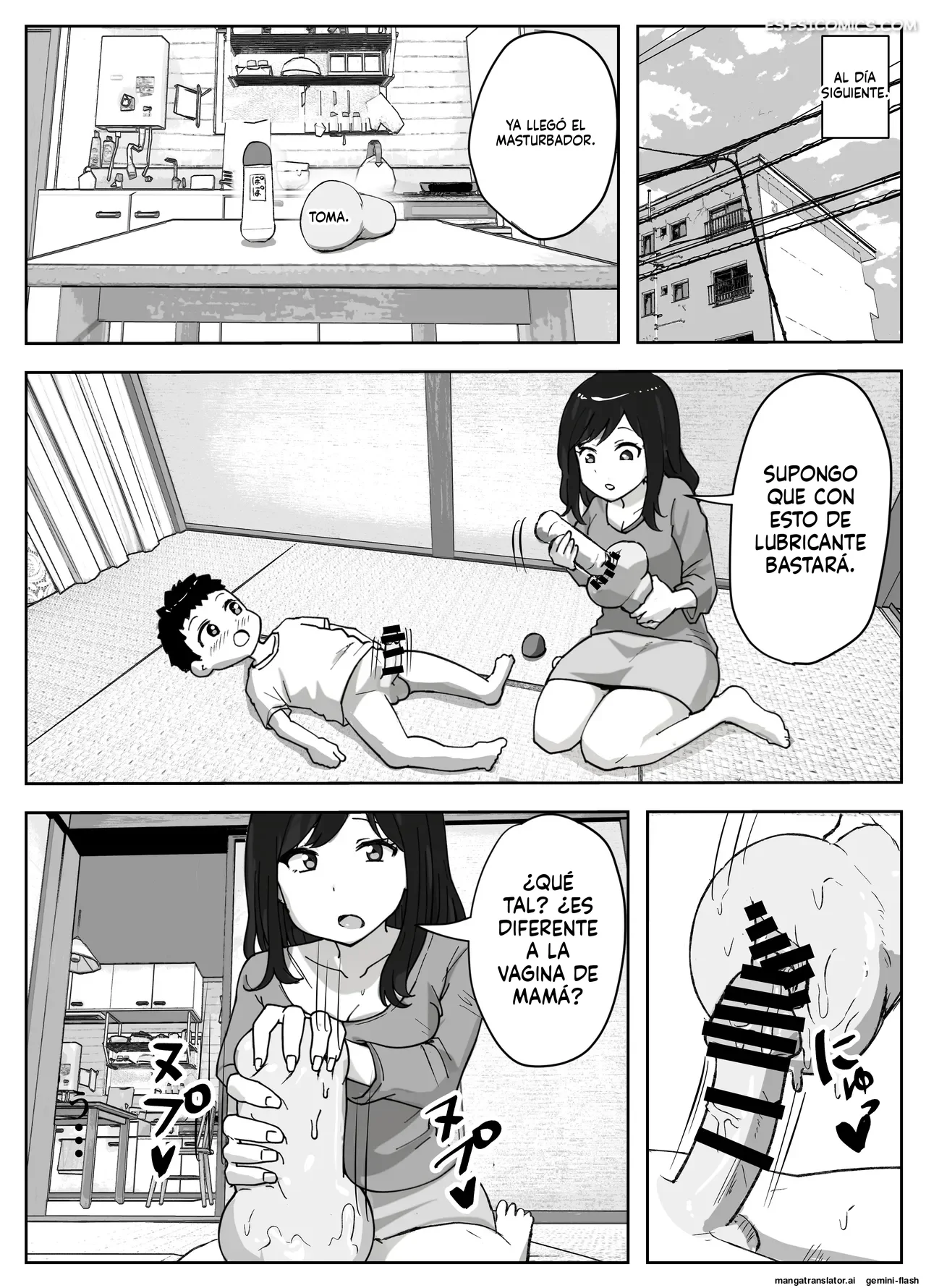 una historia sobre una madre que quiere mantener alejada a la madre de su hijo mtl 018 - FSI Comics