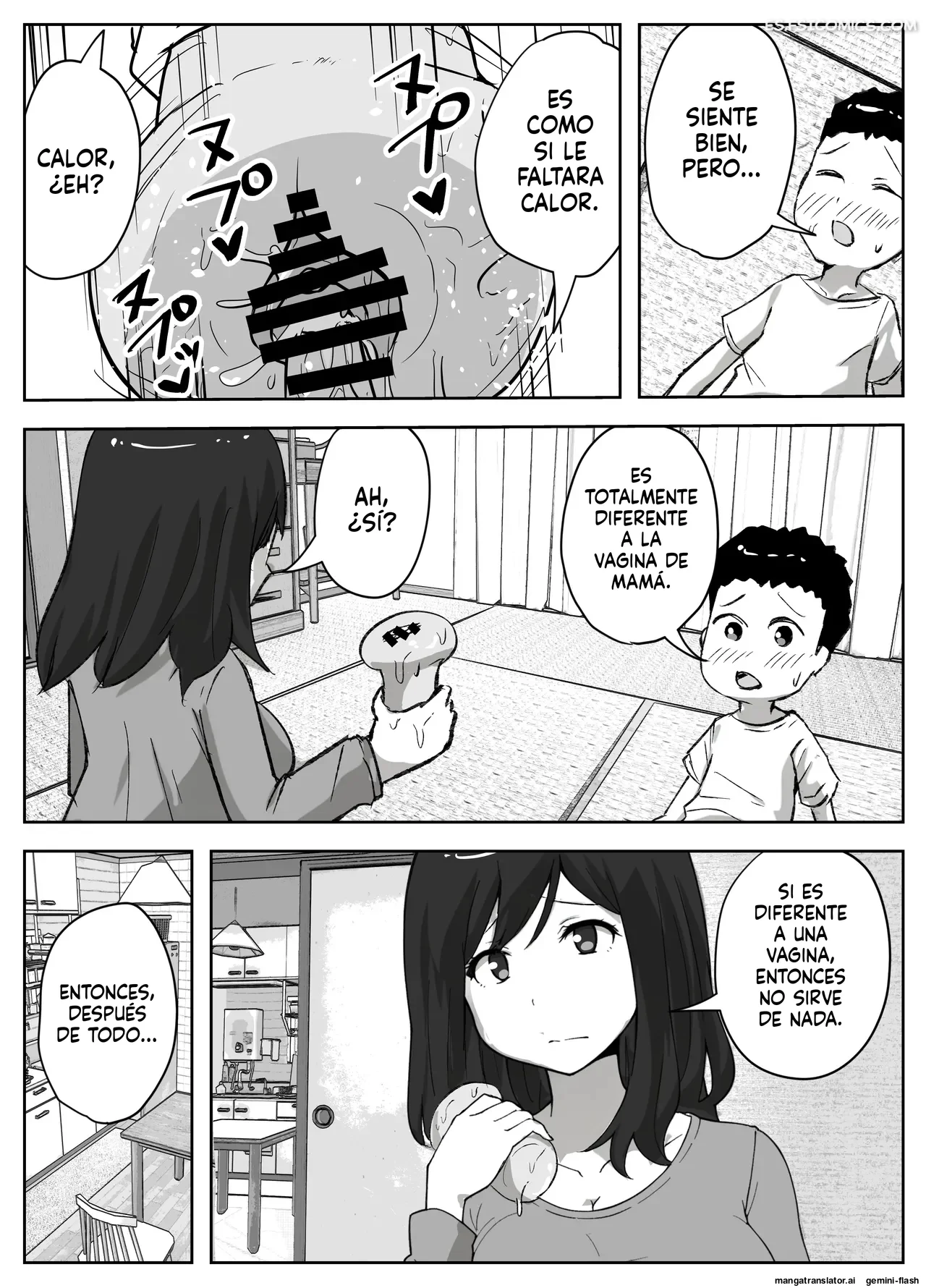 una historia sobre una madre que quiere mantener alejada a la madre de su hijo mtl 019 - FSI Comics