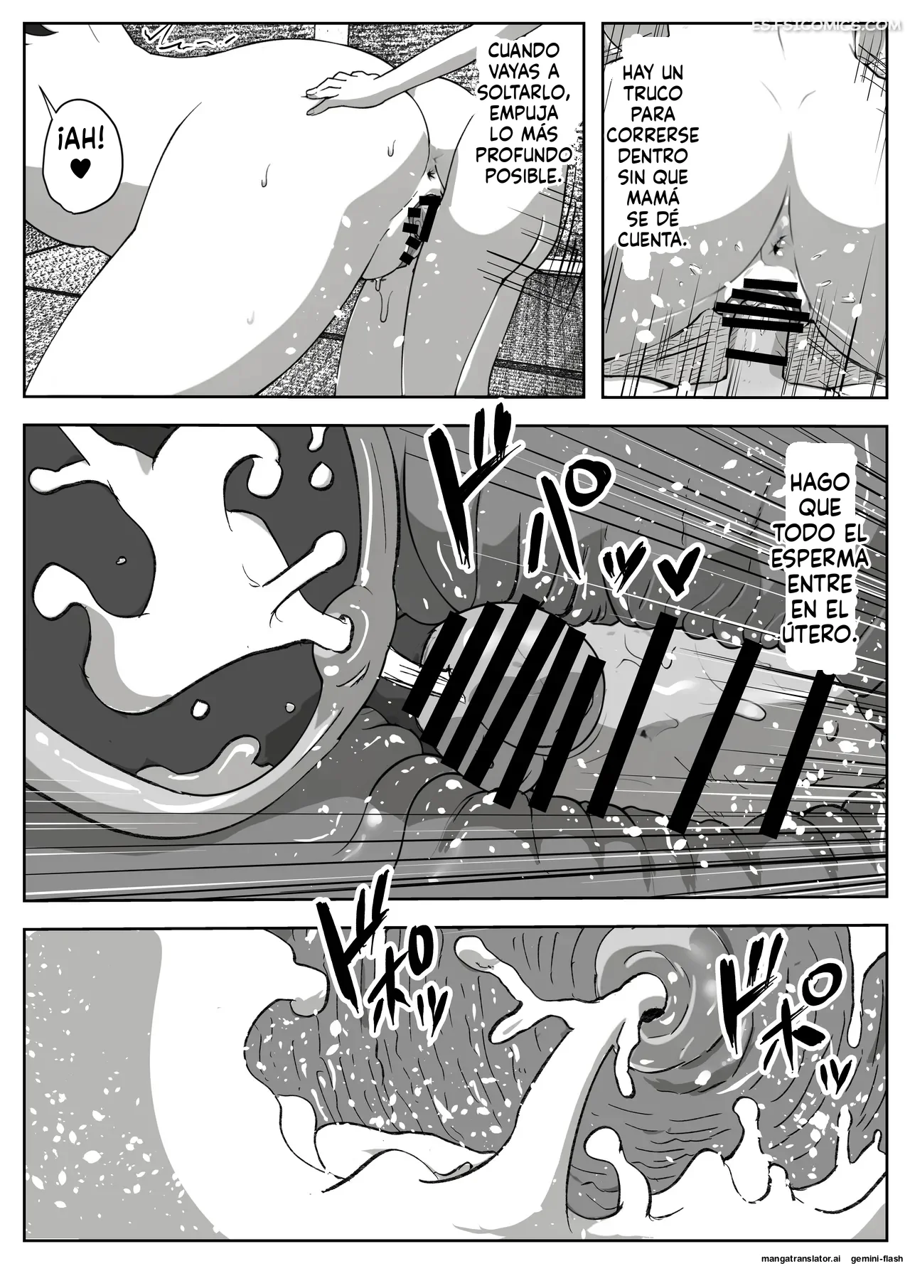 una historia sobre una madre que quiere mantener alejada a la madre de su hijo mtl 034 - FSI Comics