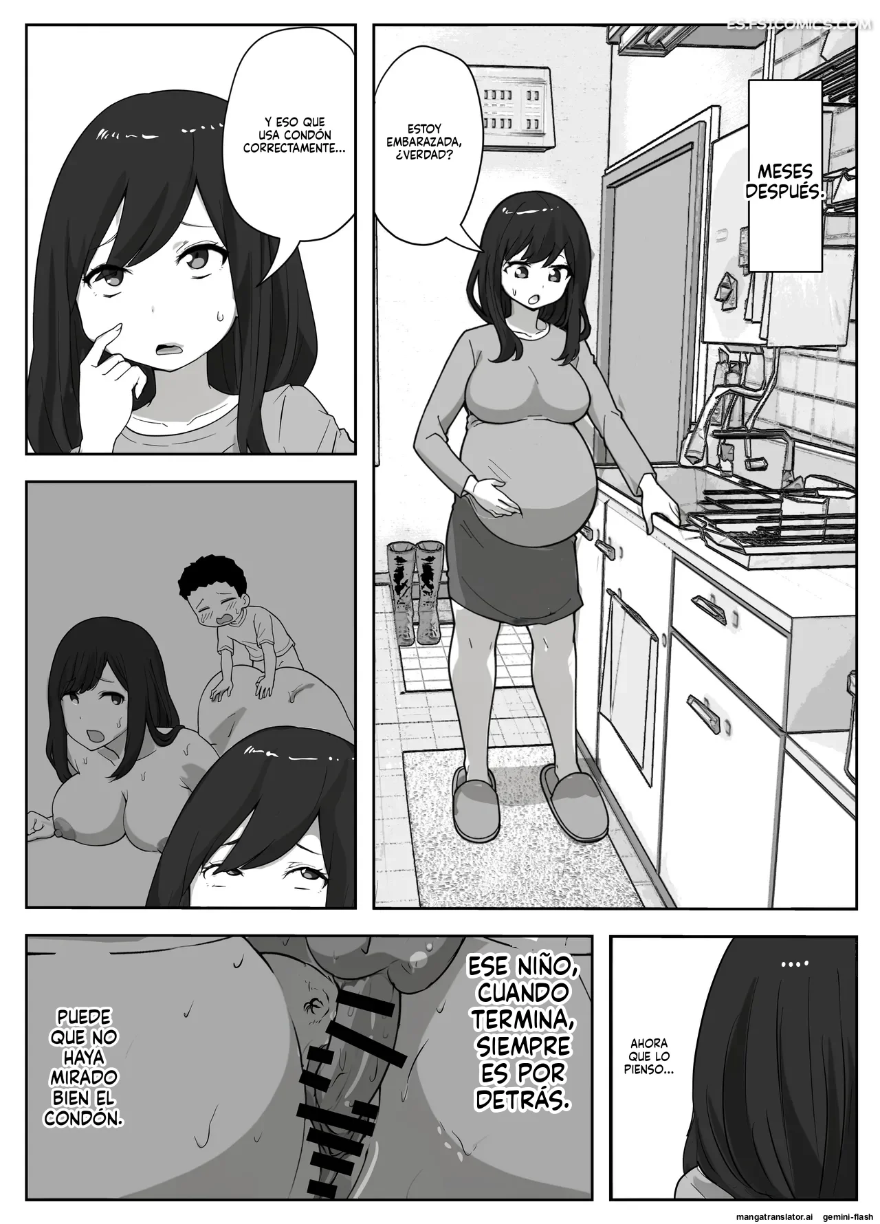 una historia sobre una madre que quiere mantener alejada a la madre de su hijo mtl 037 - FSI Comics