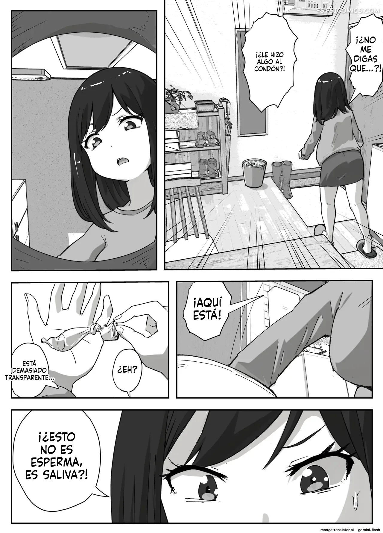 una historia sobre una madre que quiere mantener alejada a la madre de su hijo mtl 038 - FSI Comics