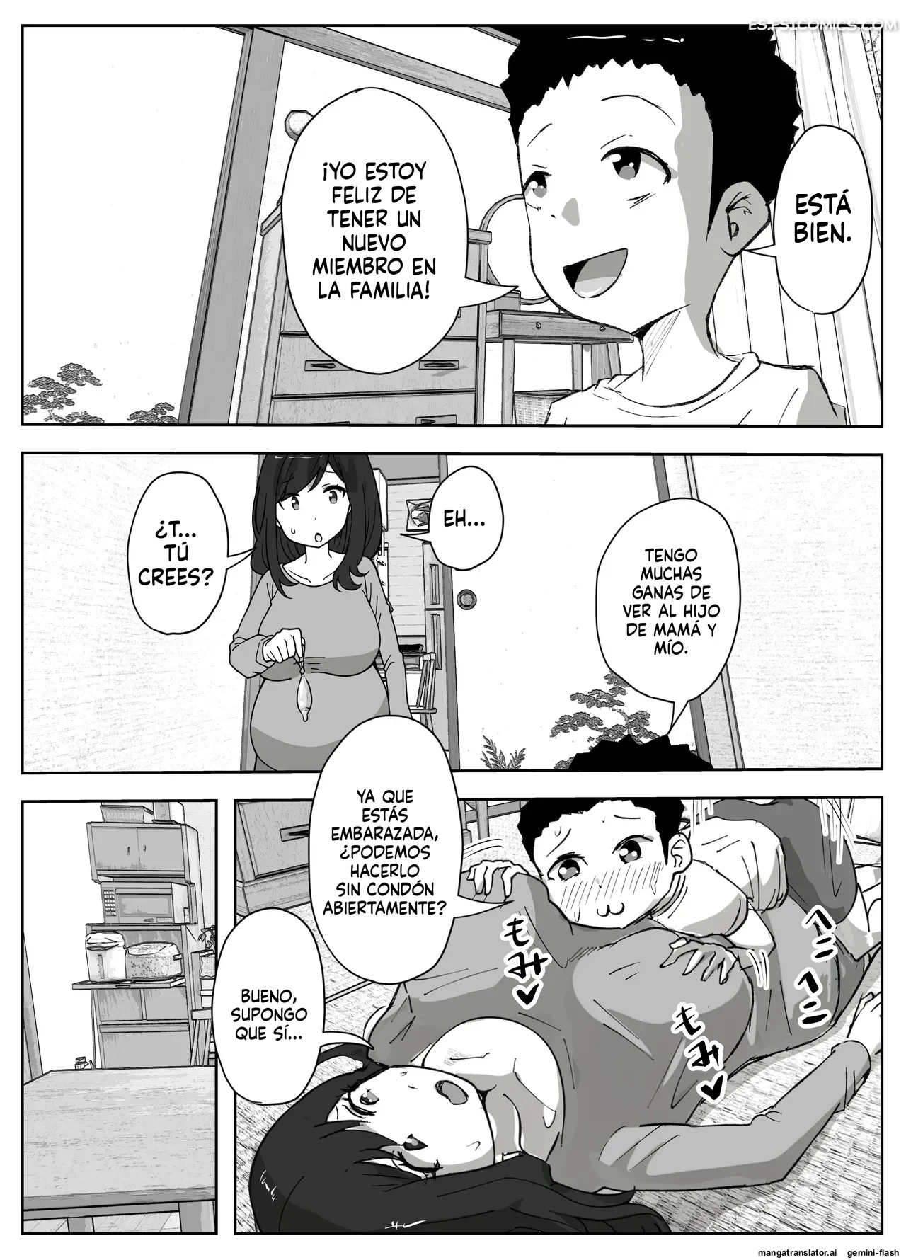 una historia sobre una madre que quiere mantener alejada a la madre de su hijo mtl 040 - FSI Comics