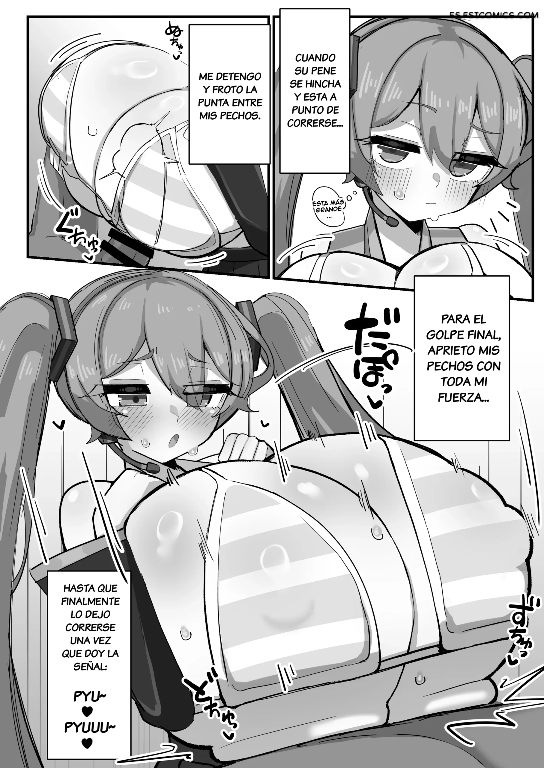 una vida de folladas entre tetas con miku y sus tetas enormes okabe sintarou 005