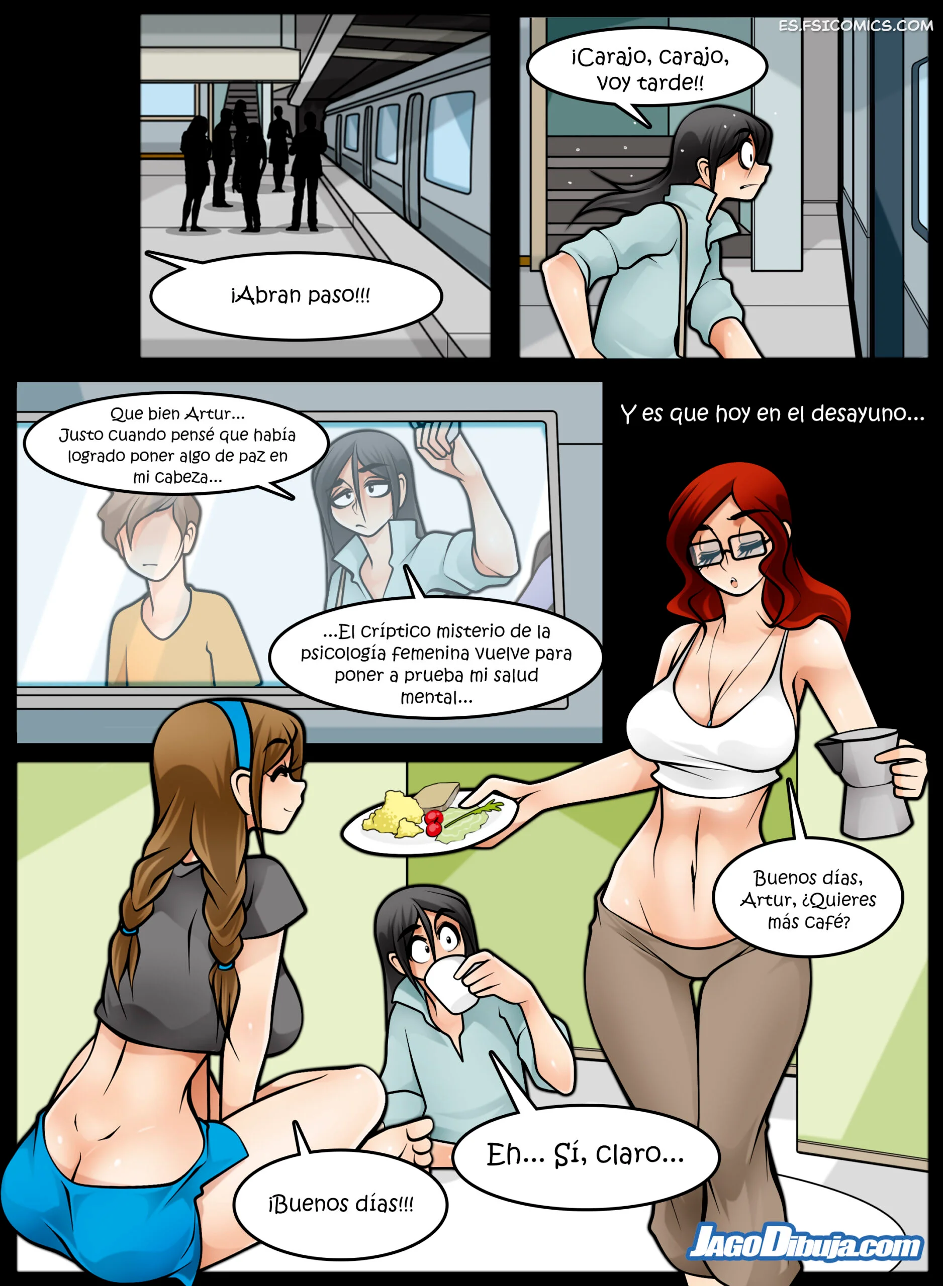 Viviendo Con Hipstergirl Y Gamergirl – Jagodibuja - 13 - FSI Comics viviendo con hipstergirl y gamergirl jagodibuja 013