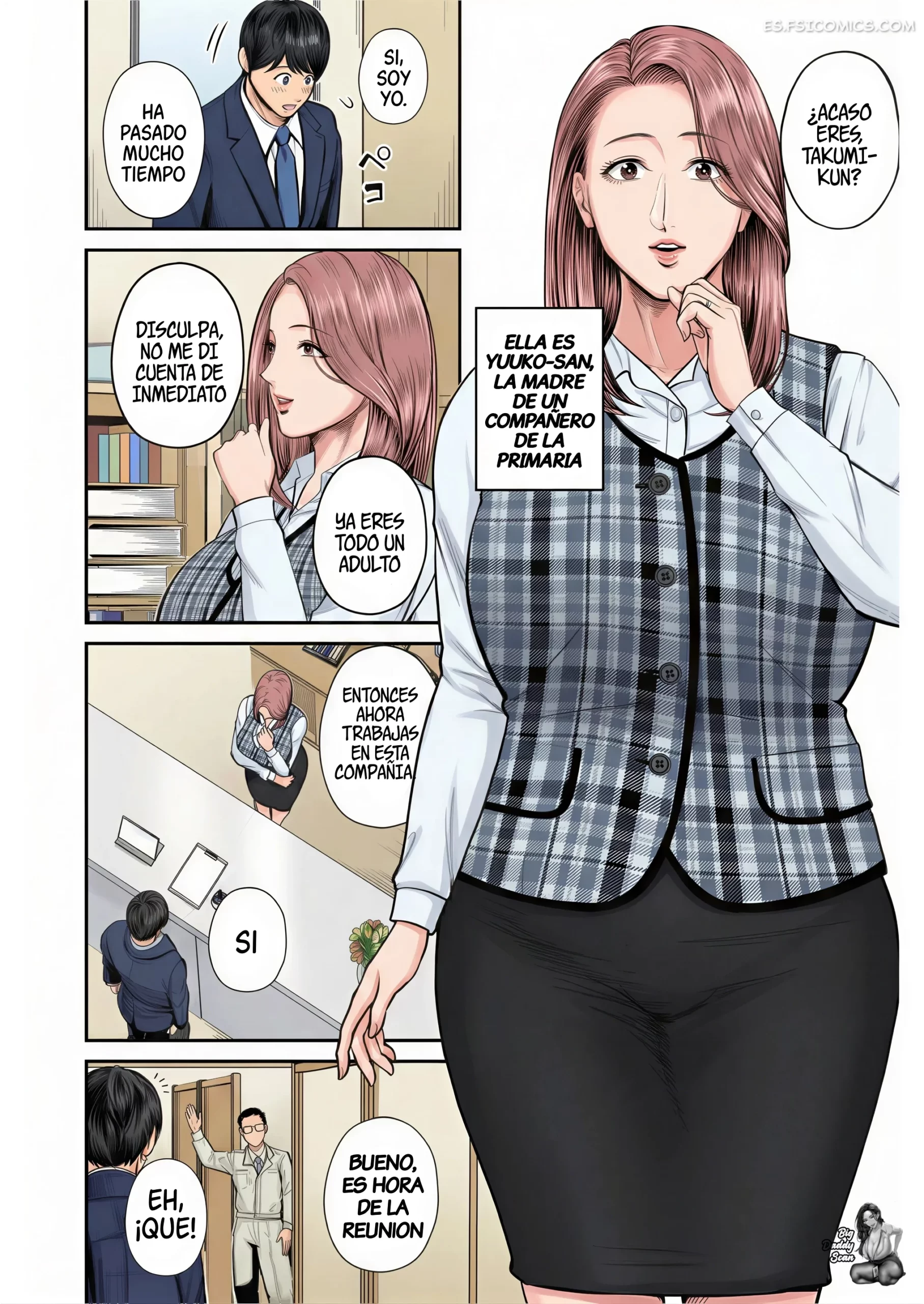 Yuuko-san De La Oficina De Ventas Capítulo 1 – Shiono Kou - 4 - FSI Comics yuuko san de la oficina de ventas cap tulo 1 shiono kou 004