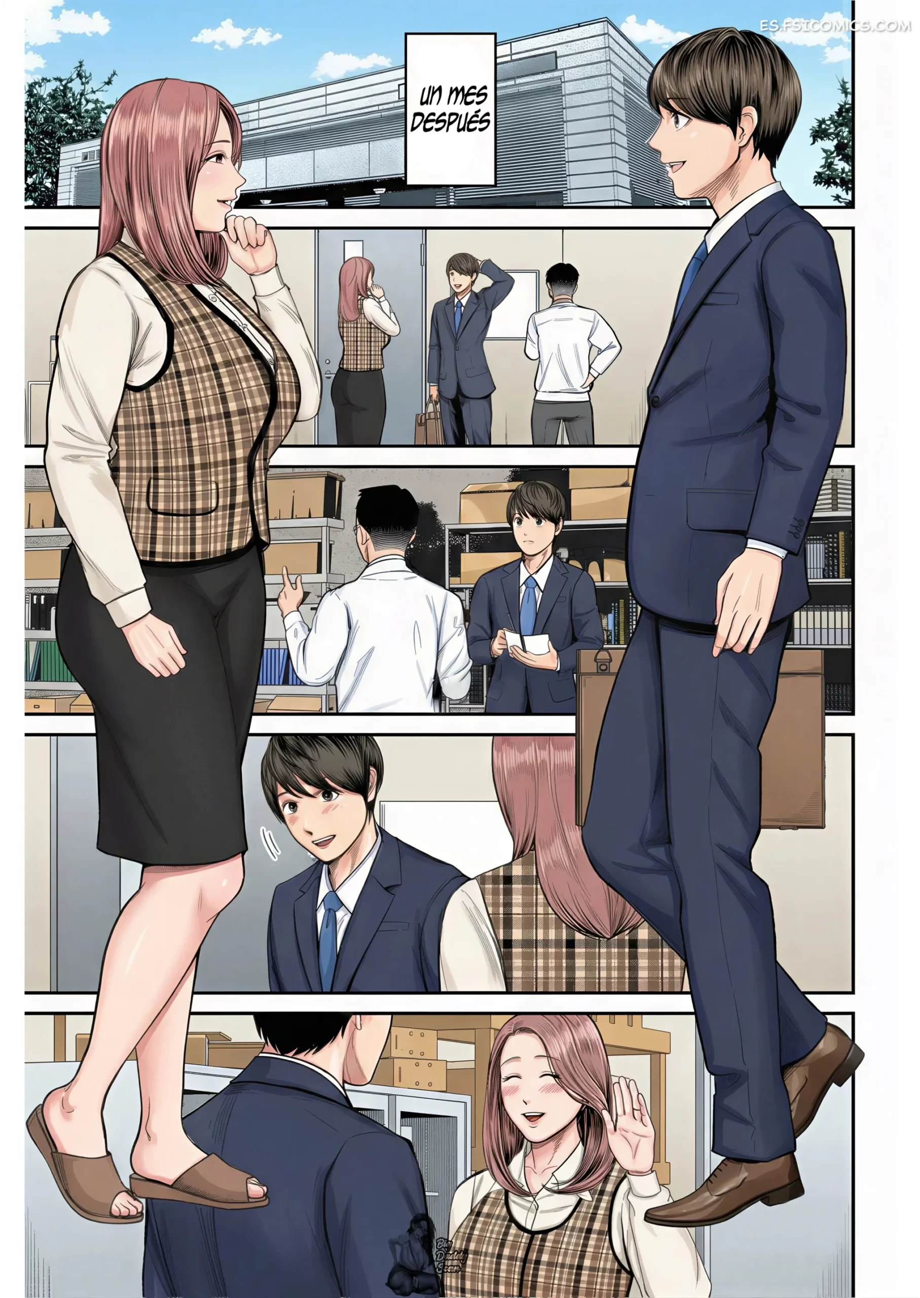 Yuuko-san De La Oficina De Ventas Capítulo 1 – Shiono Kou - 9 - FSI Comics yuuko san de la oficina de ventas cap tulo 1 shiono kou 009