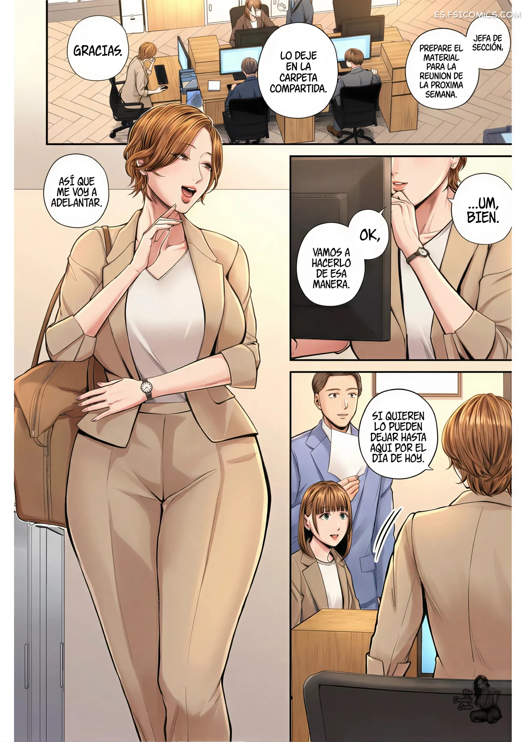 Yuuko-san De La Oficina De Ventas Capítulo 4 – Shiono Kou - 2 - FSI Comics yuuko san de la oficina de ventas cap tulo 4 shiono kou 002