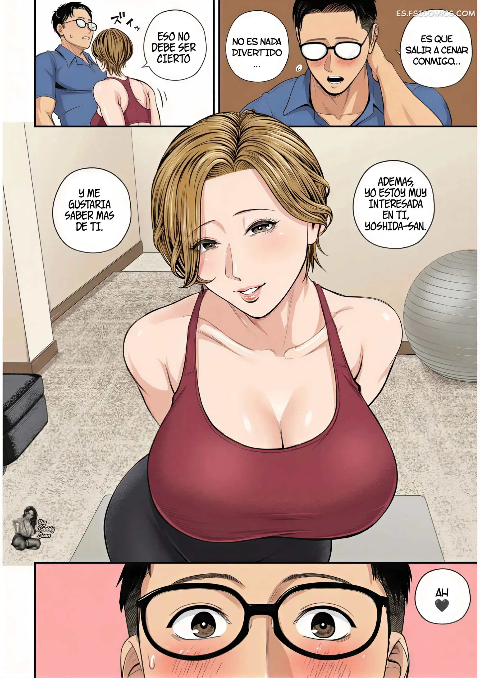 Yuuko-san De La Oficina De Ventas Capítulo 4 – Shiono Kou - 9 - FSI Comics yuuko san de la oficina de ventas cap tulo 4 shiono kou 009