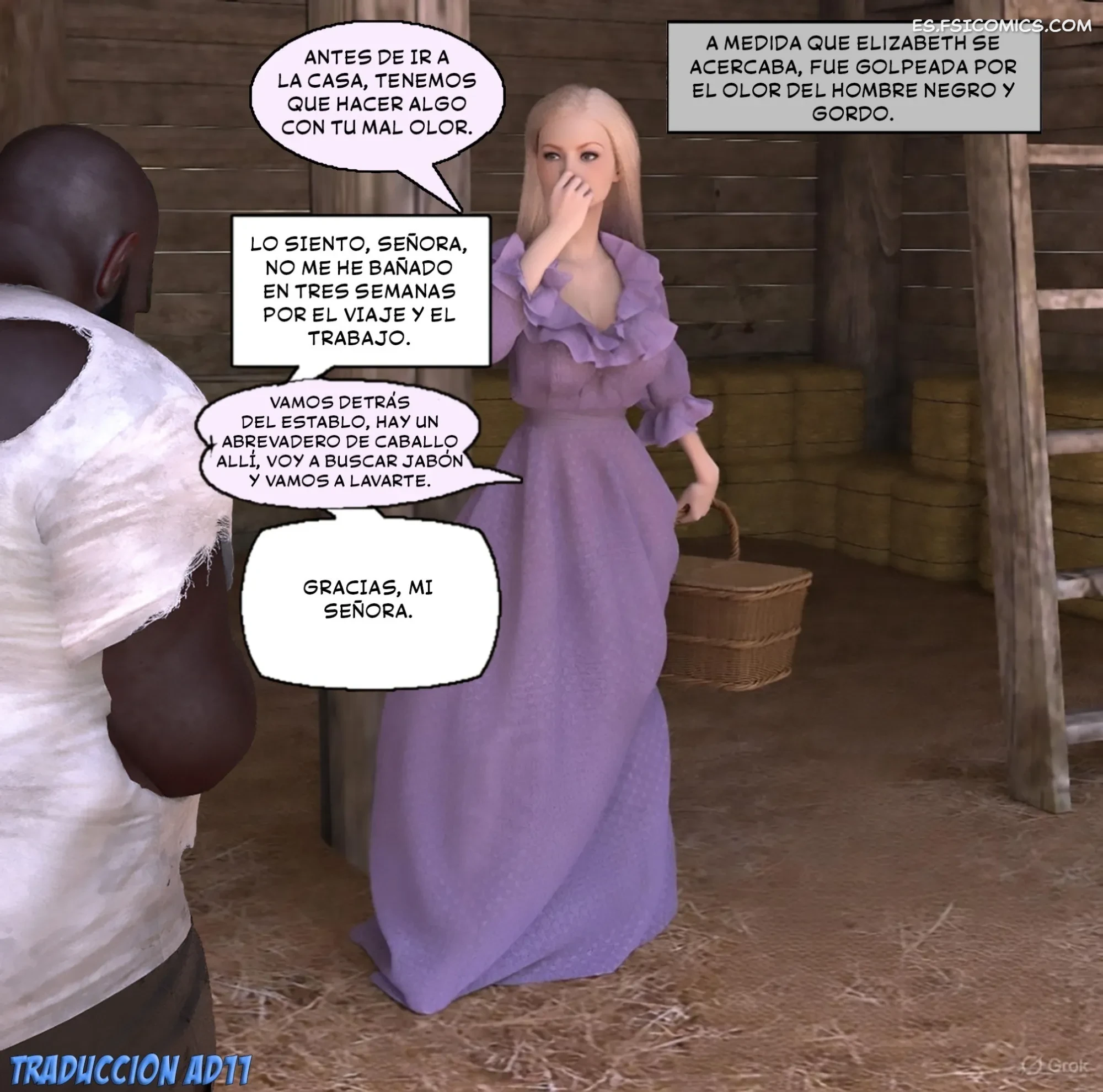 blonde blowjob manza 3d 008 - FSI Comics