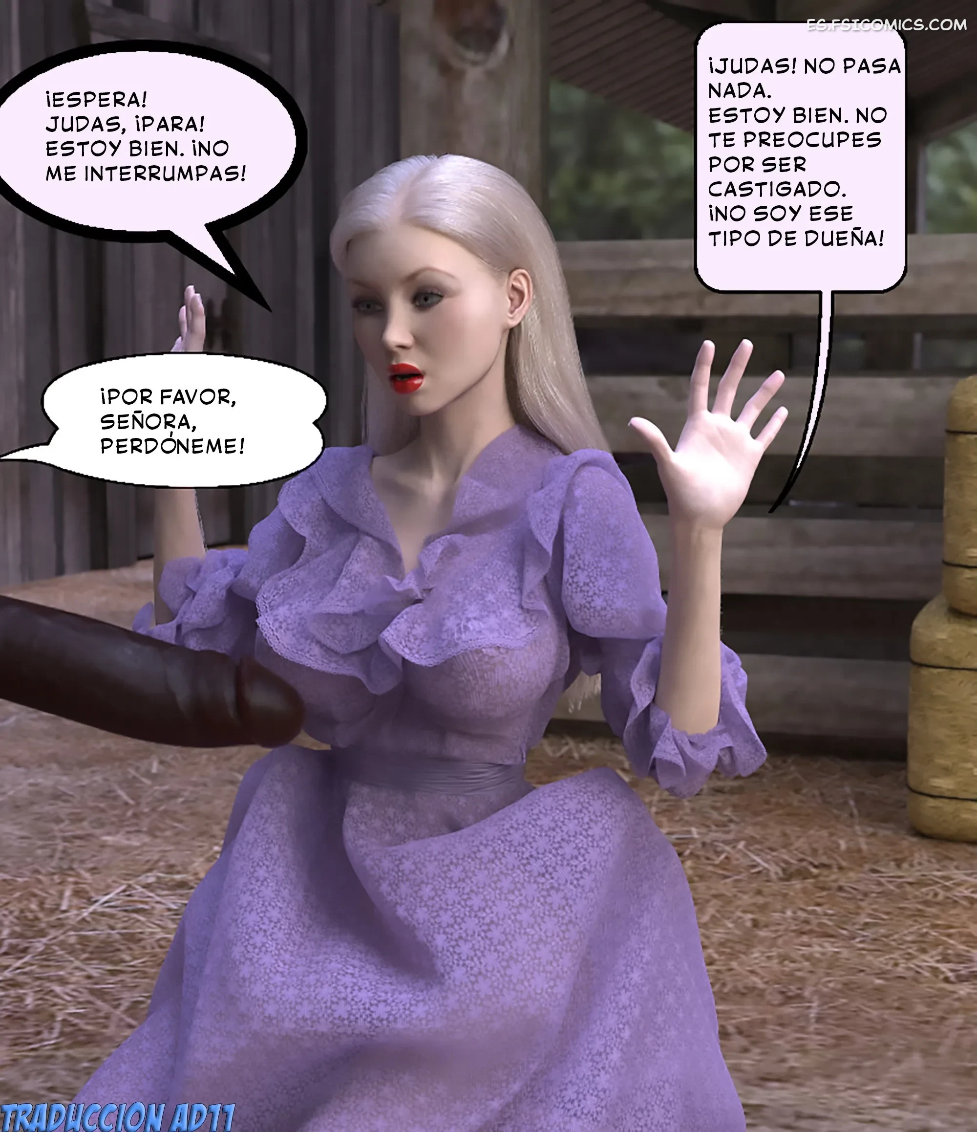 blonde blowjob manza 3d 018 - FSI Comics