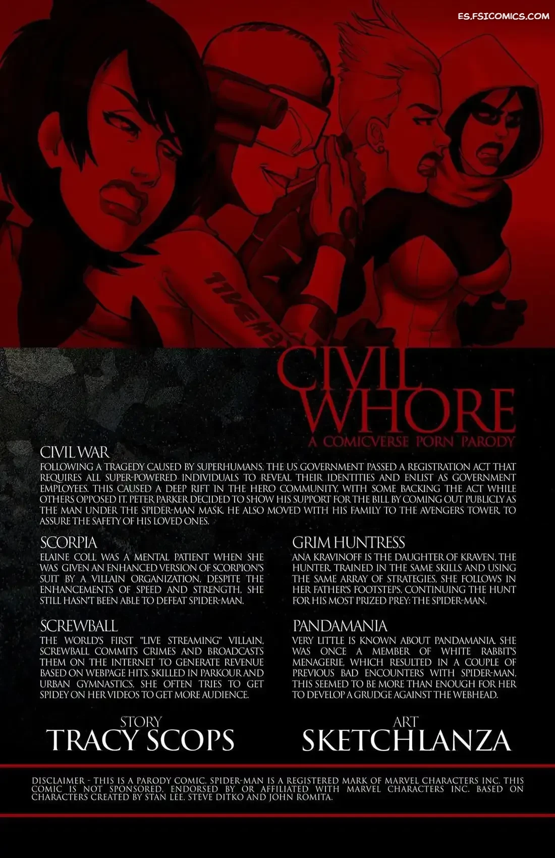civil whole tracy scops 002 - FSI Comics
