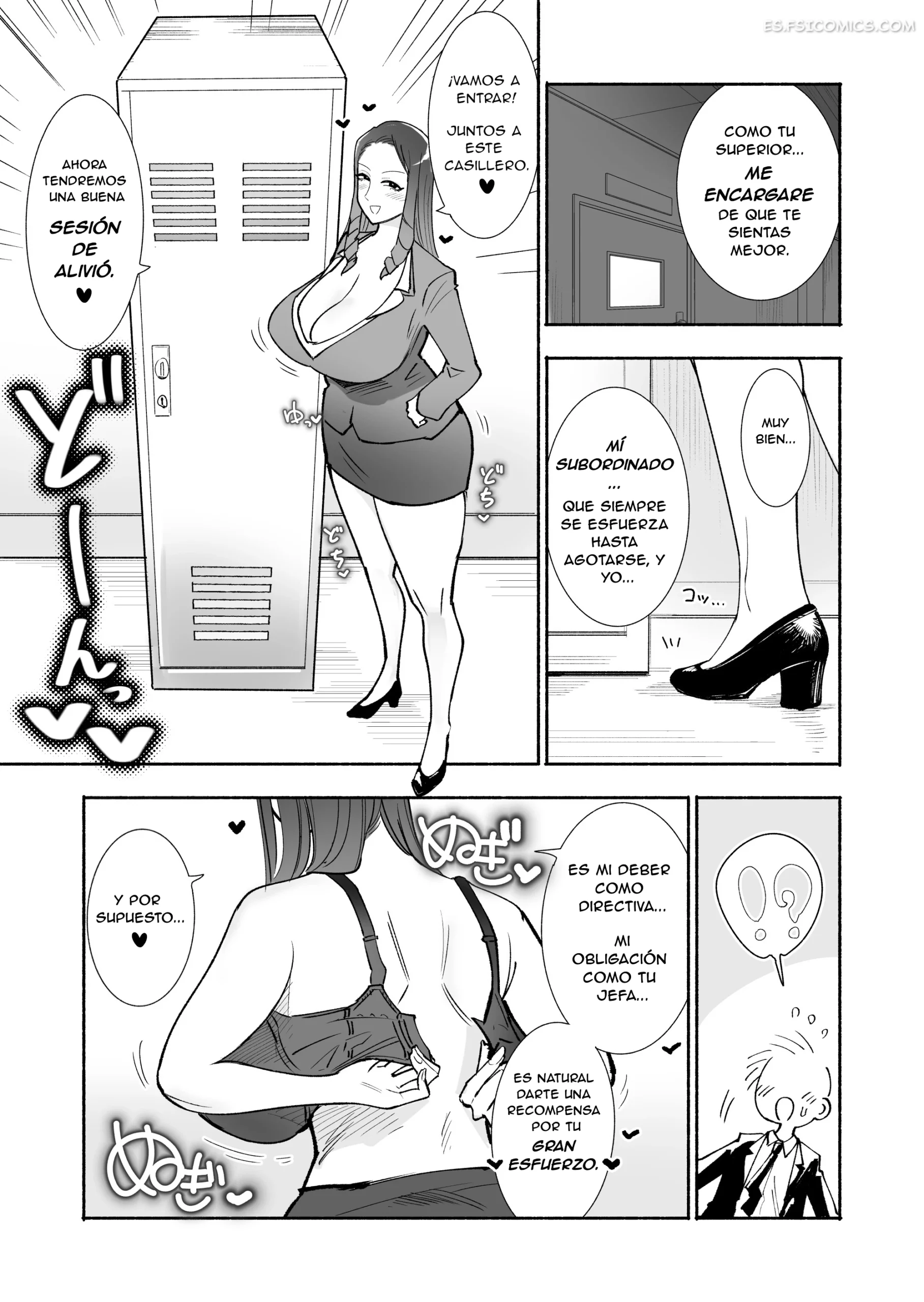 Con Mi Jefa En El Locker – Saruuchi - 3 - FSI Comics con mi jefa en el locker saruuchi 003 scaled - FSI Comics