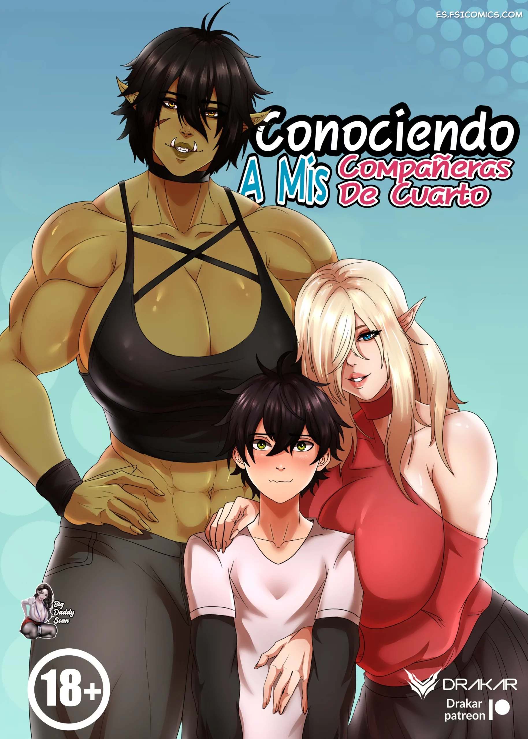 conociendo a mis companeras de cuarto drakar 001 scaled - FSI Comics