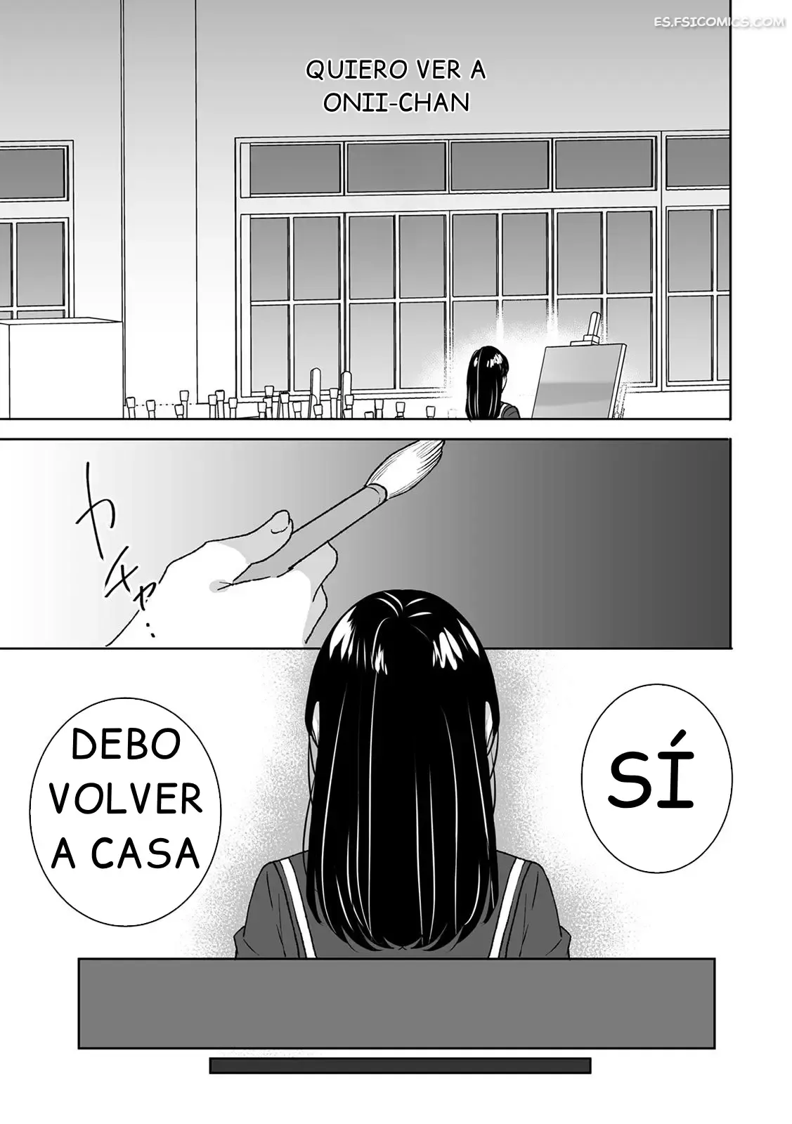 descubre la forma del miembro de tu hermanastro mayor con tu agujero virgen fujitsuna 068 - FSI Comics