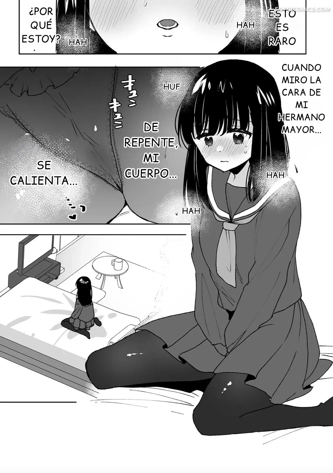descubre la forma del miembro de tu hermanastro mayor con tu agujero virgen fujitsuna 101 - FSI Comics