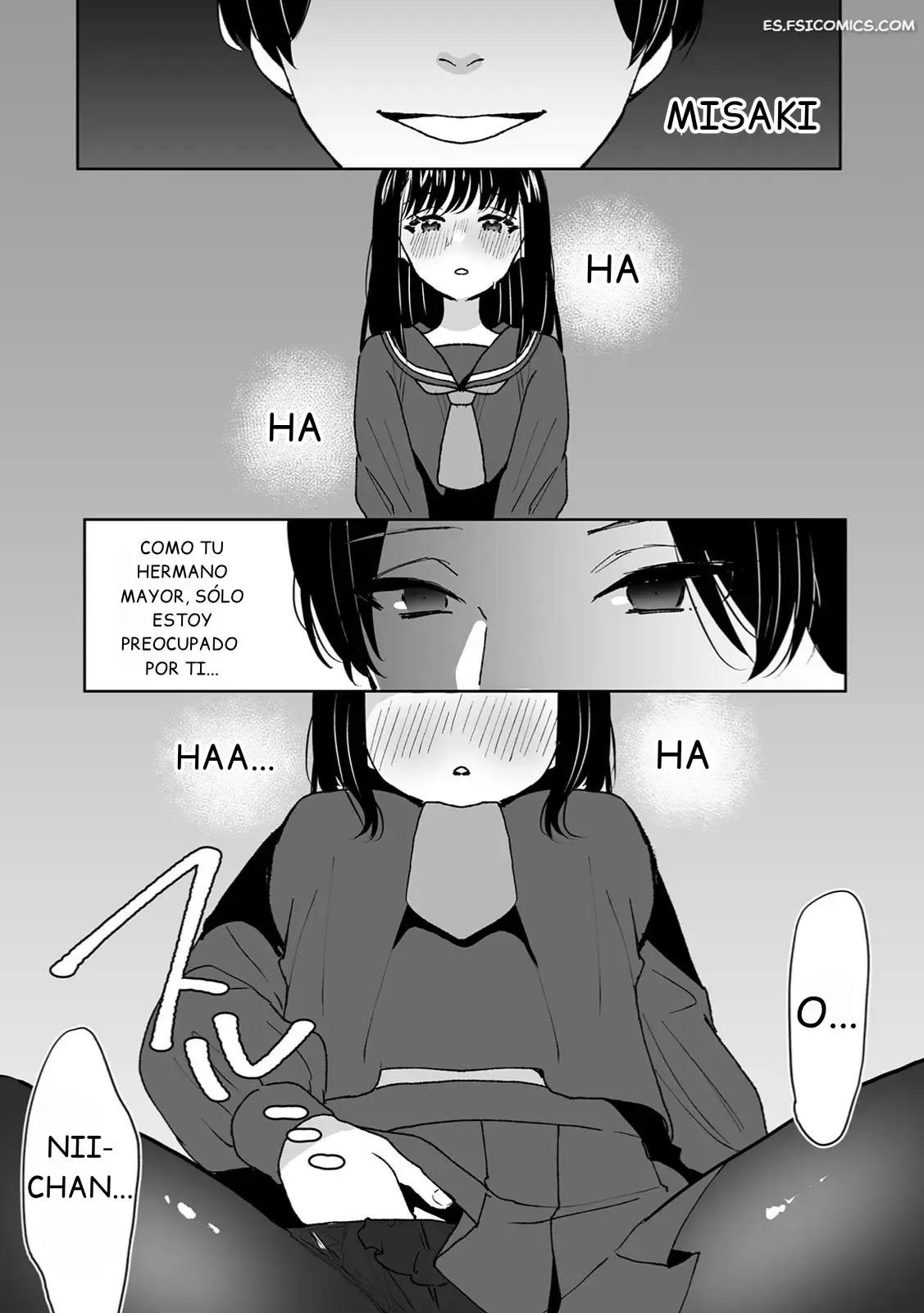 descubre la forma del miembro de tu hermanastro mayor con tu agujero virgen fujitsuna 102 - FSI Comics