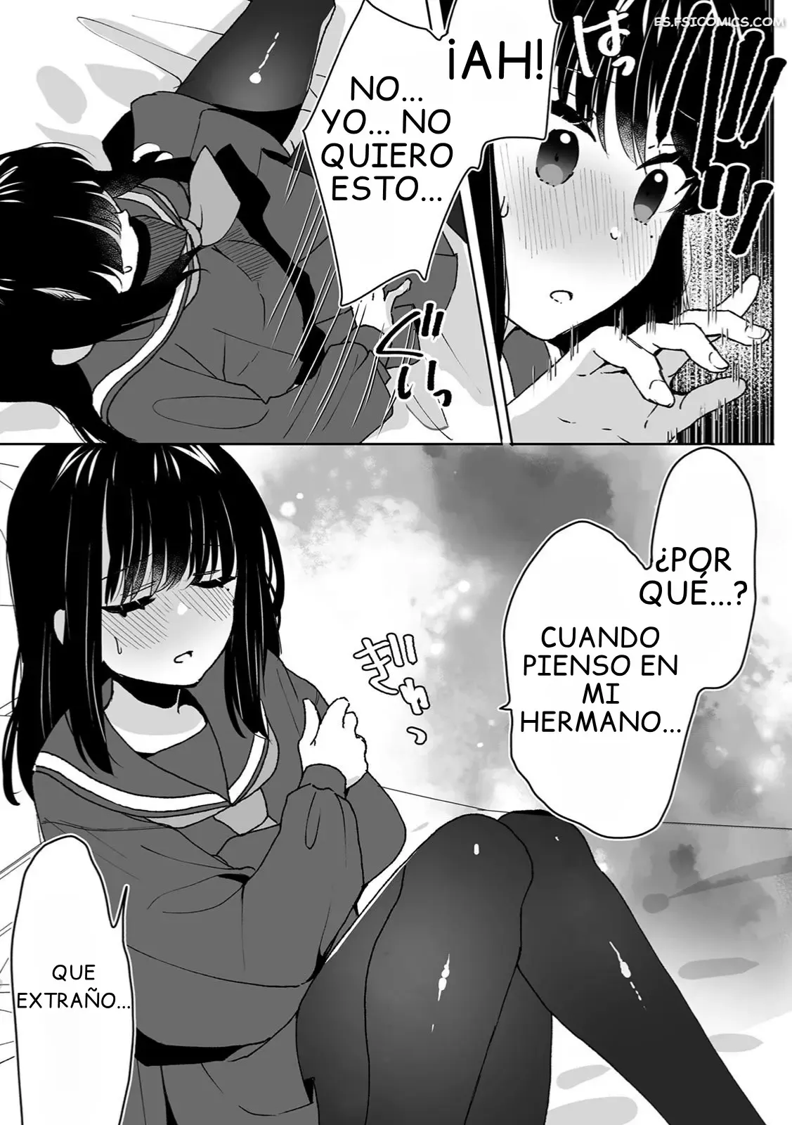 descubre la forma del miembro de tu hermanastro mayor con tu agujero virgen fujitsuna 103 - FSI Comics