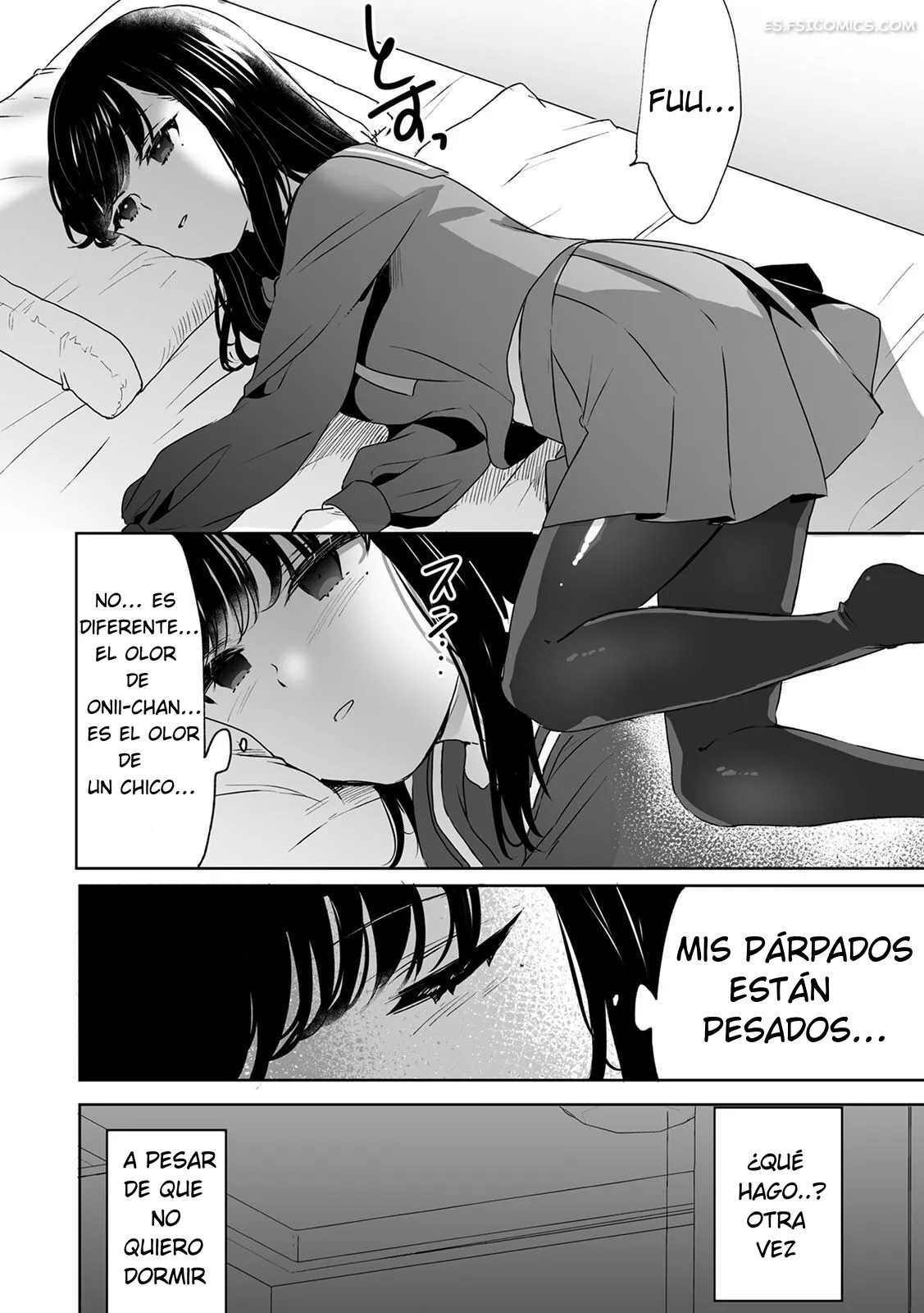 descubre la forma del miembro de tu hermanastro mayor con tu agujero virgen fujitsuna 134 - FSI Comics